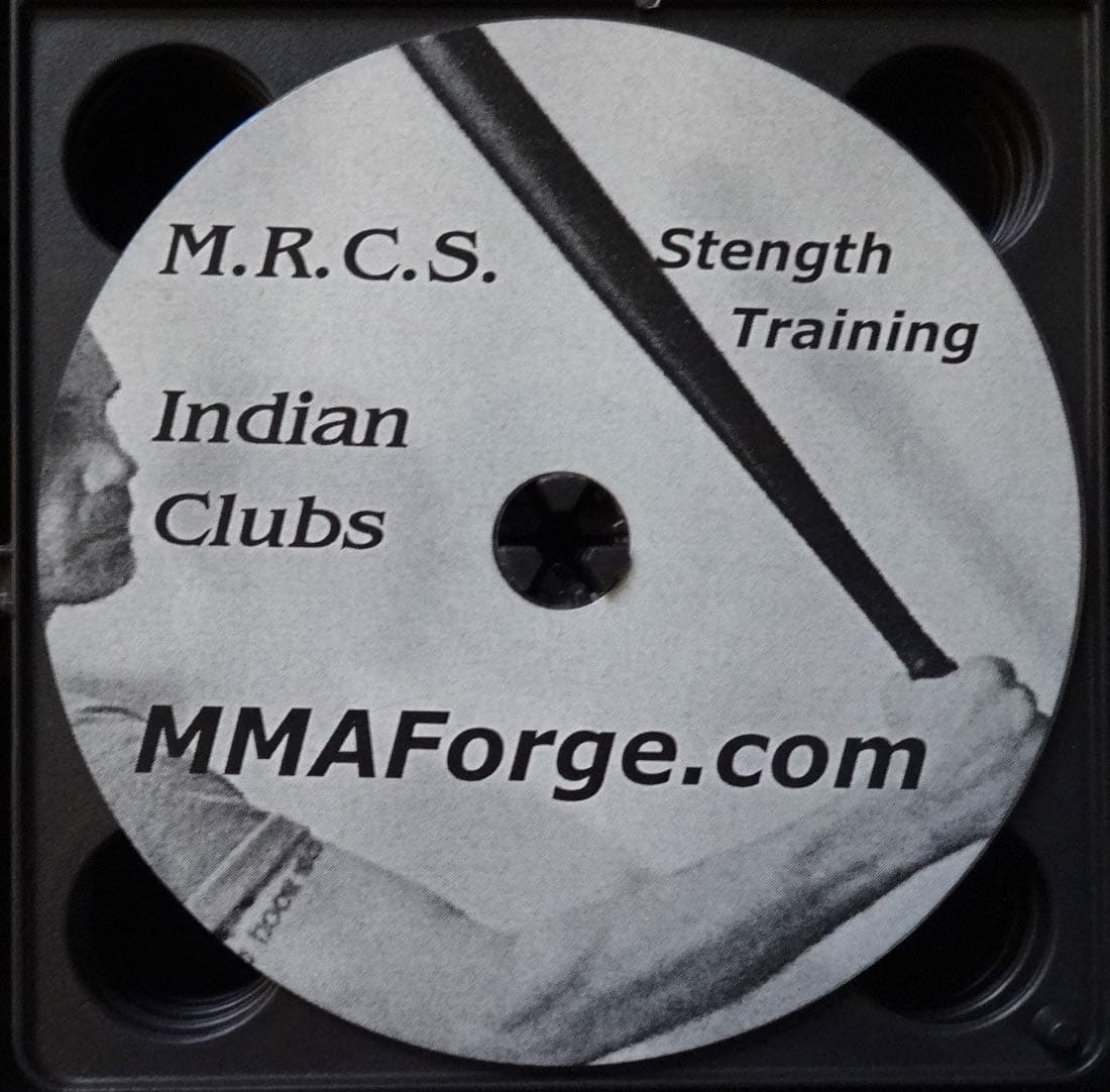 Kalaj Kutter Kali Indian Clubs Single Arnis Pair Workouts Strength Training Work Out Escrima Instruction DVD
