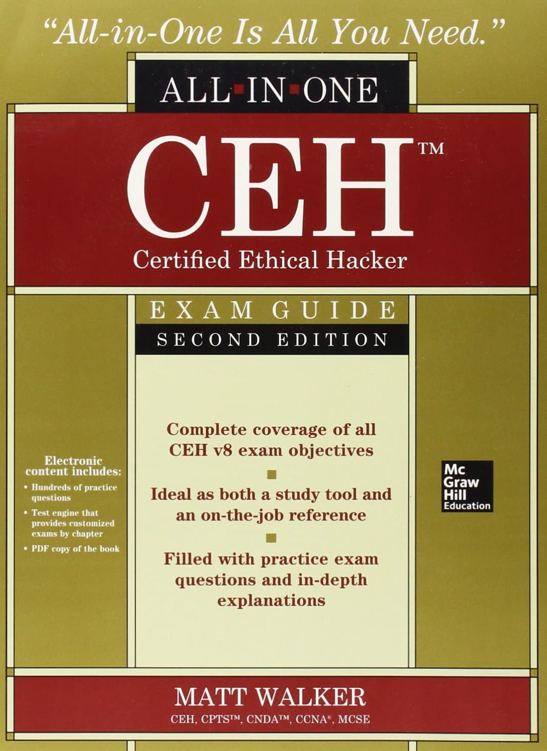 CEH Certified Ethical Hacker All-in-One Exam Guide, Second Edition