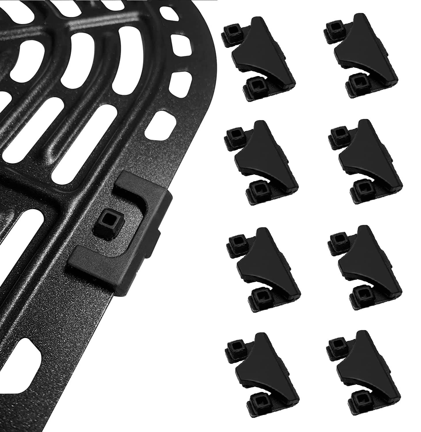 8PCS Premium Rubber Feet for Vortex COSORI Dreo air fryer, Air Fryer Rubber Bumpers, Rubber Parts, Silicone Tabs, Rubber Tips, Silicone Pieces for Air Fryer Tray