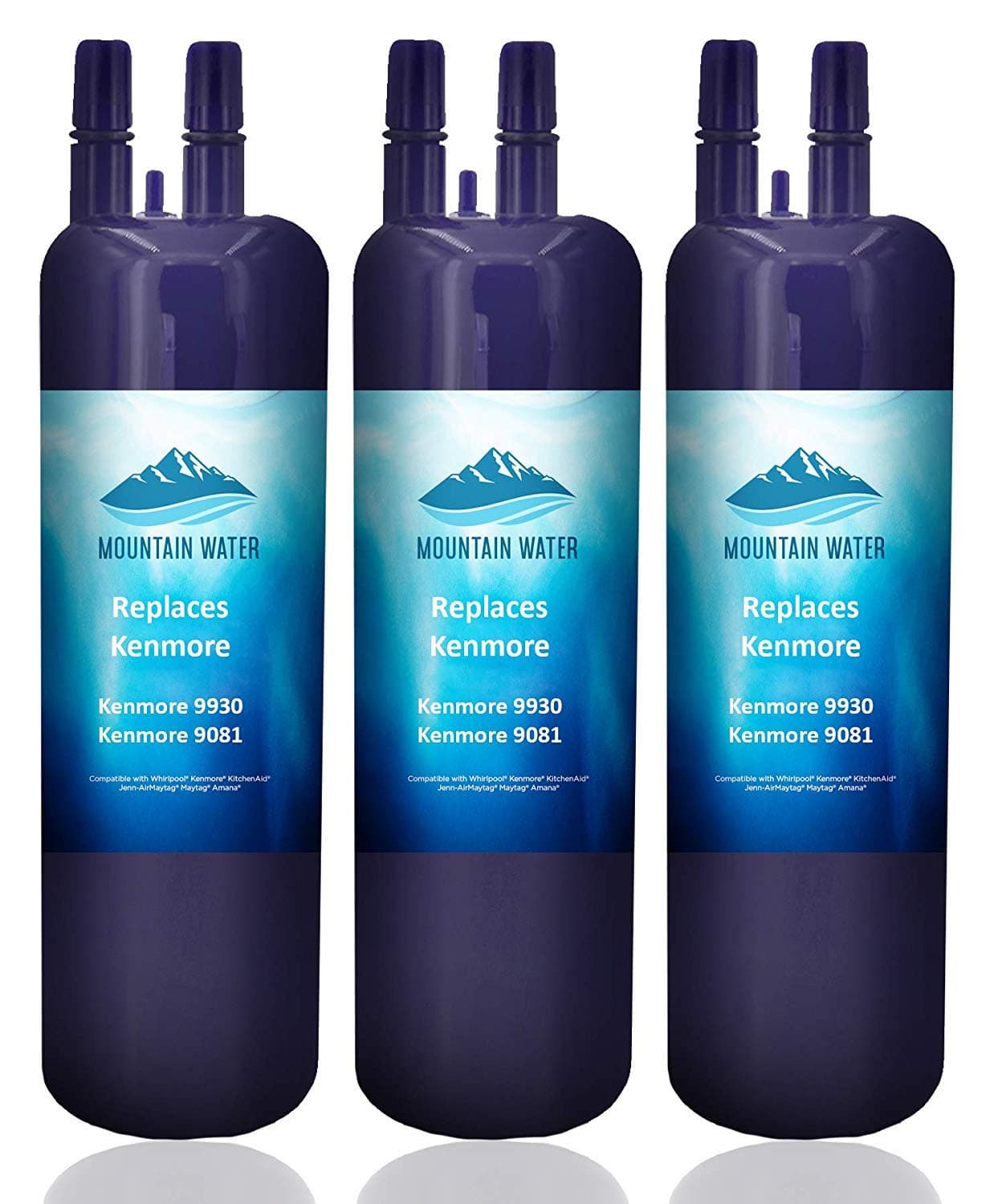 Kenmore 9930 Water Filter 9081 Replacement 46-9081, 46-9930, 9081, 9930 (3 Packs)