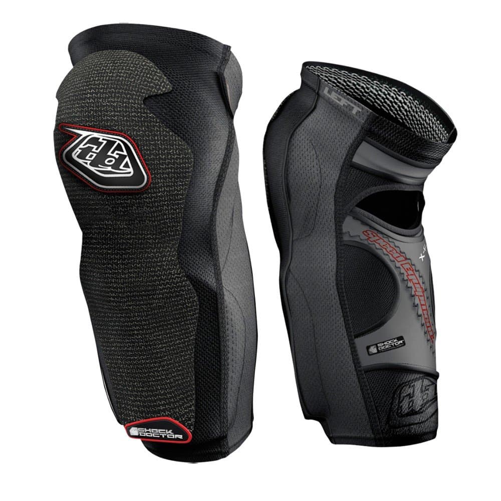 Troy Lee Designs KGL 5450 Adult Knee/Shin Guard Off-Road Motorcycle Body Armor - Black/Medium
