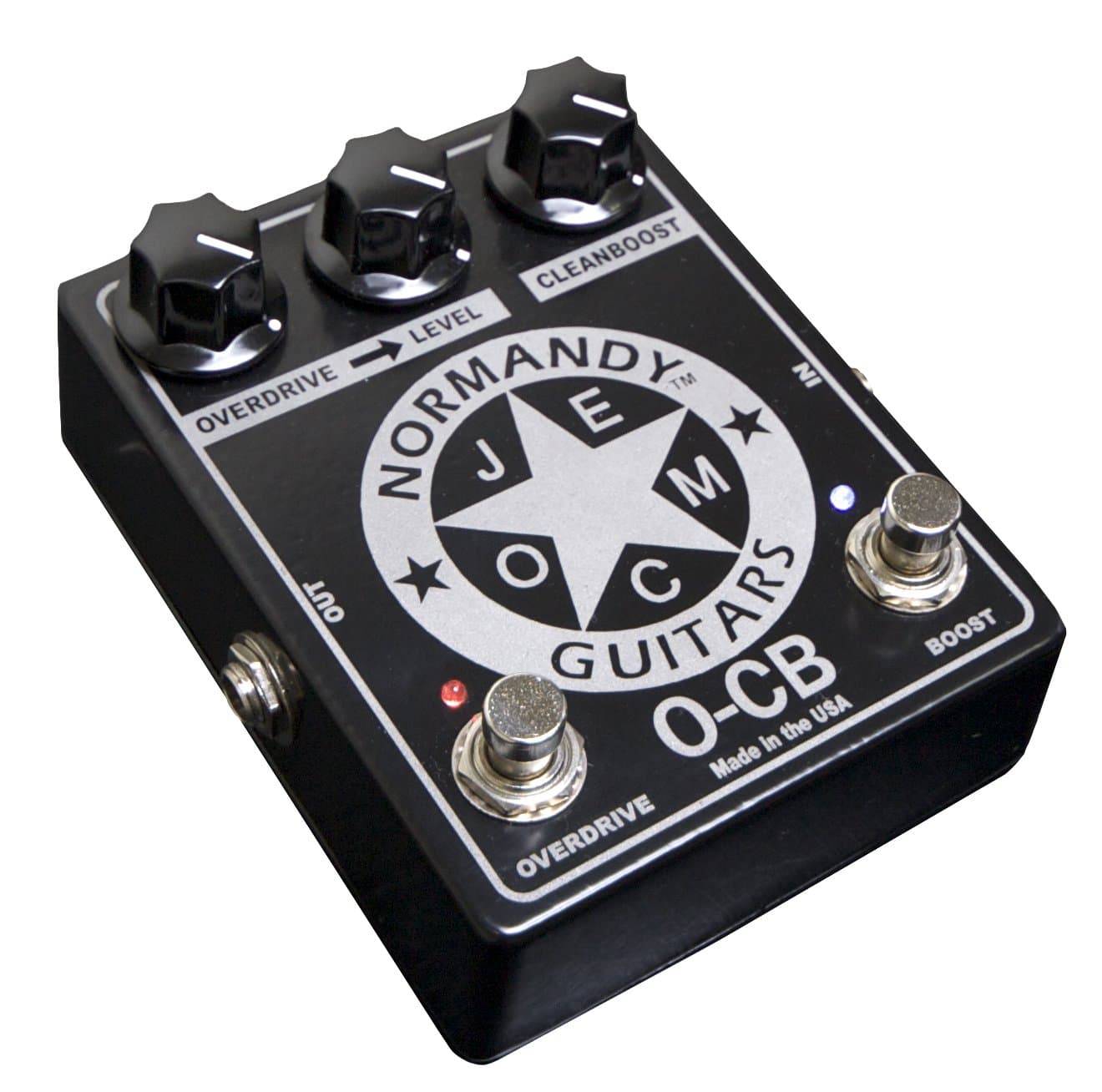 Normandy Guitars O-CB Overdrive Distortion Effect Pedal