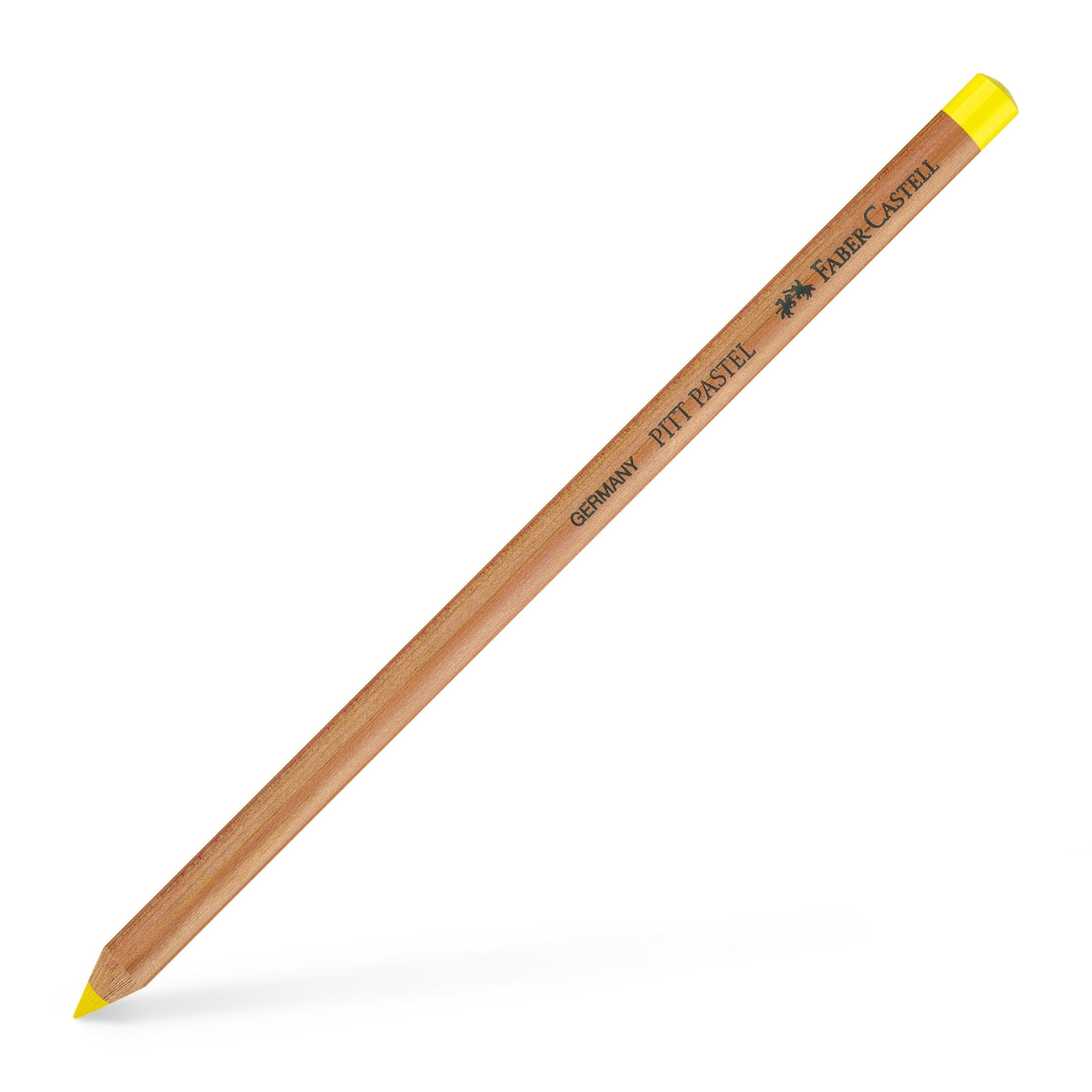 PITT Single Pastel Pencil, Light Chrome Yellow 106