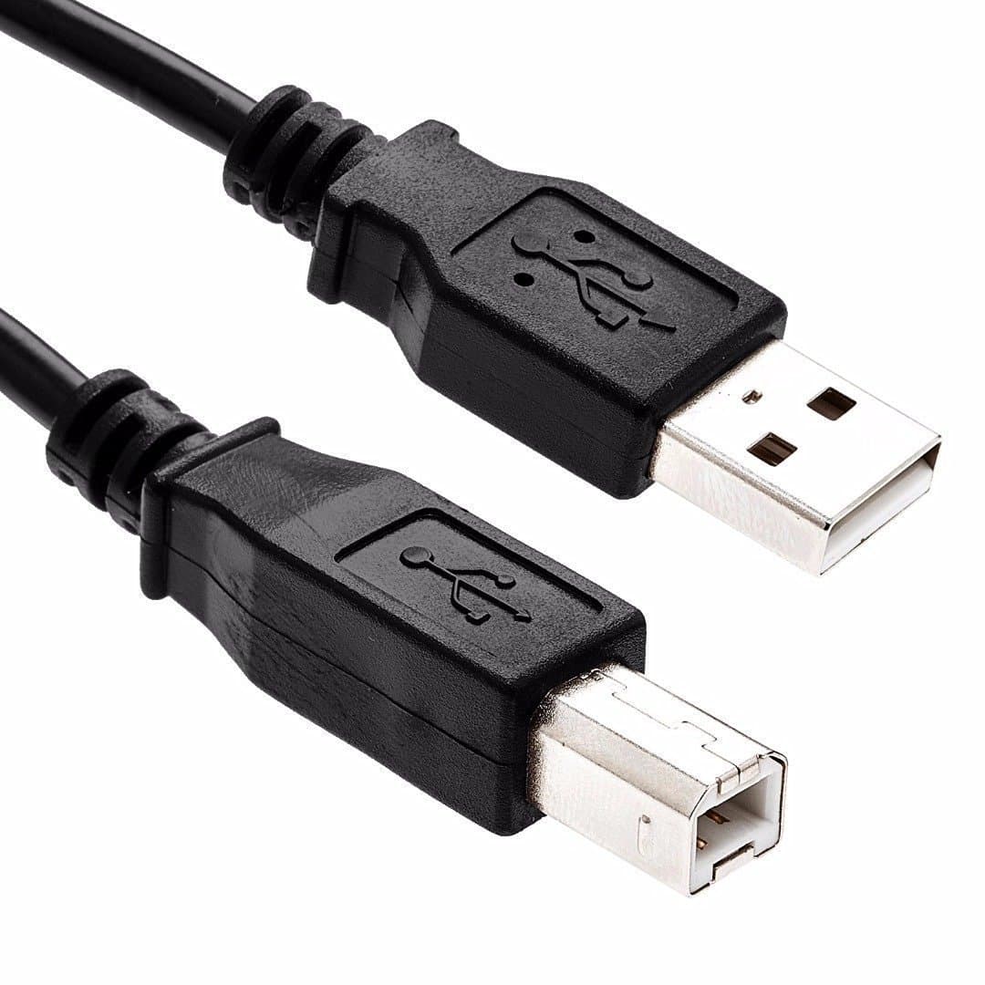 Printer USB Cable Lead for ALL HP Officejet Pro Printers and Faxes 1150c 1150cse 1170 1170C 1170cse 1170cxi 1175 1175c 1175cse 1175cxi 8000 WIFI 8500 A-i-o A809 A909a A909g A909n 8620 M177fw M176n 276dw X451 X476dw X551dw L511a 8600 CZ155A Pro 6830 Pro 6230 Pro X451dw Pro 8100 C1660W SC-P600 C11CE21301 CP1025nw CE526A X476dw X 476 DW 5742 e-AiO 8620 8710 CZ992A 8725 6970 8715 3831 8730 8728 - 2m