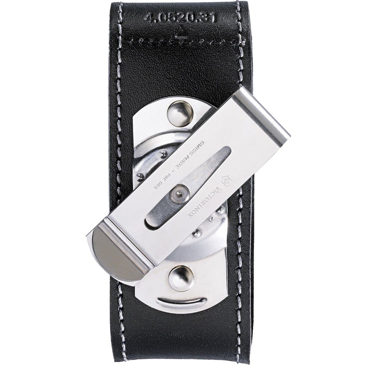 Victorinox 4.0520.31 Belt Pouch with Rotating Belt Clip for Swiss Army Knife, Black