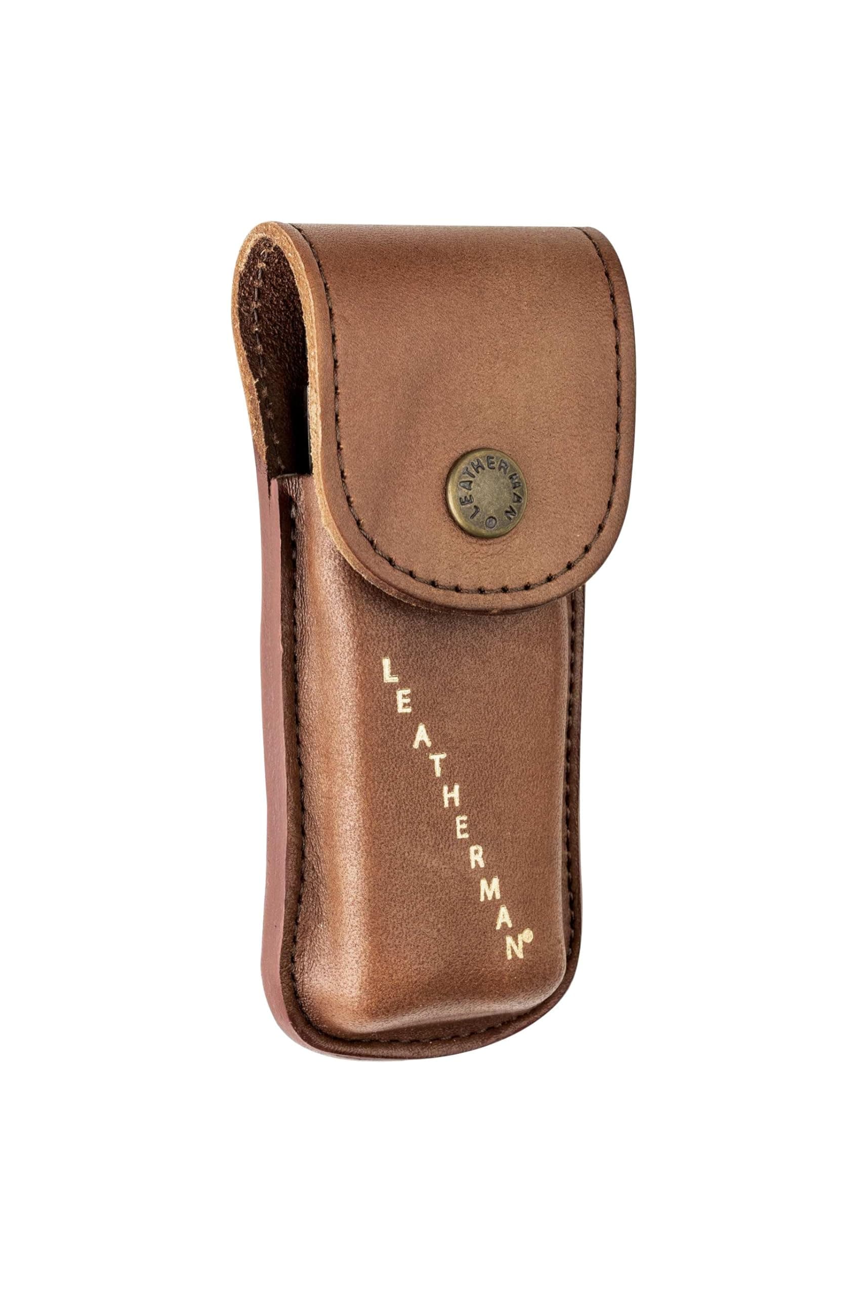LEATHERMAN, Heritage Leather Snap Sheath for Multi-Tools, Brown, Large