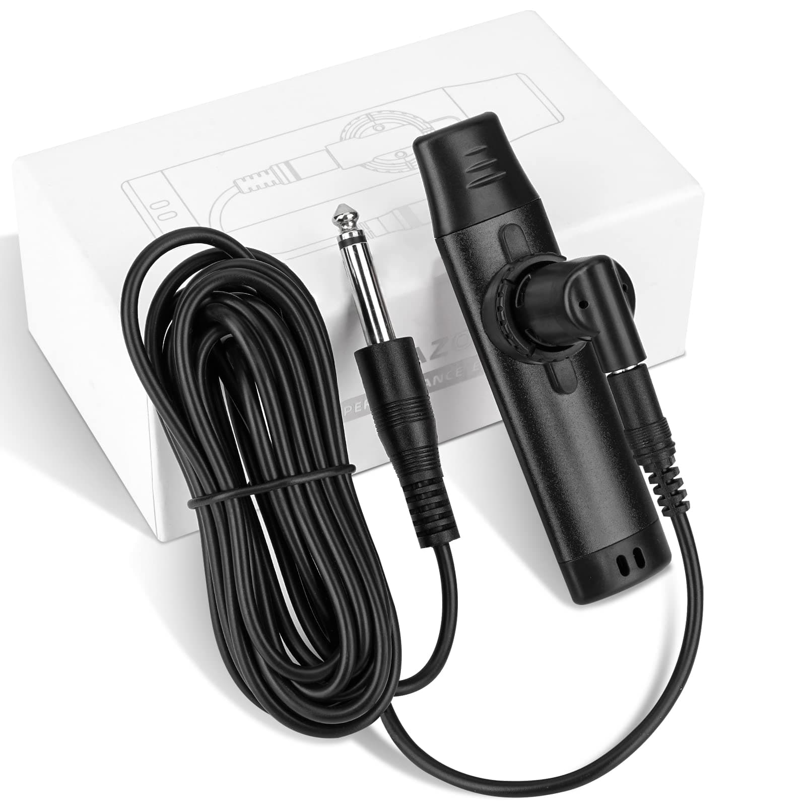 Electric Kazoo Metal with Pickup (Electric) Black