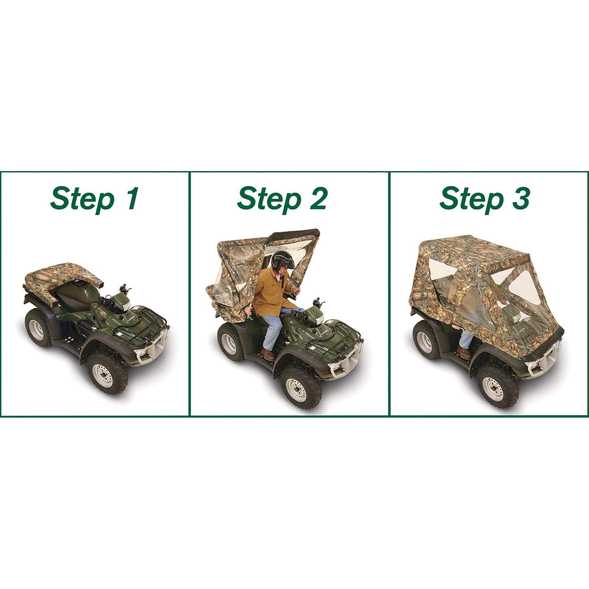 Convertible ATV Cover - Camouflage, Model Number 52800