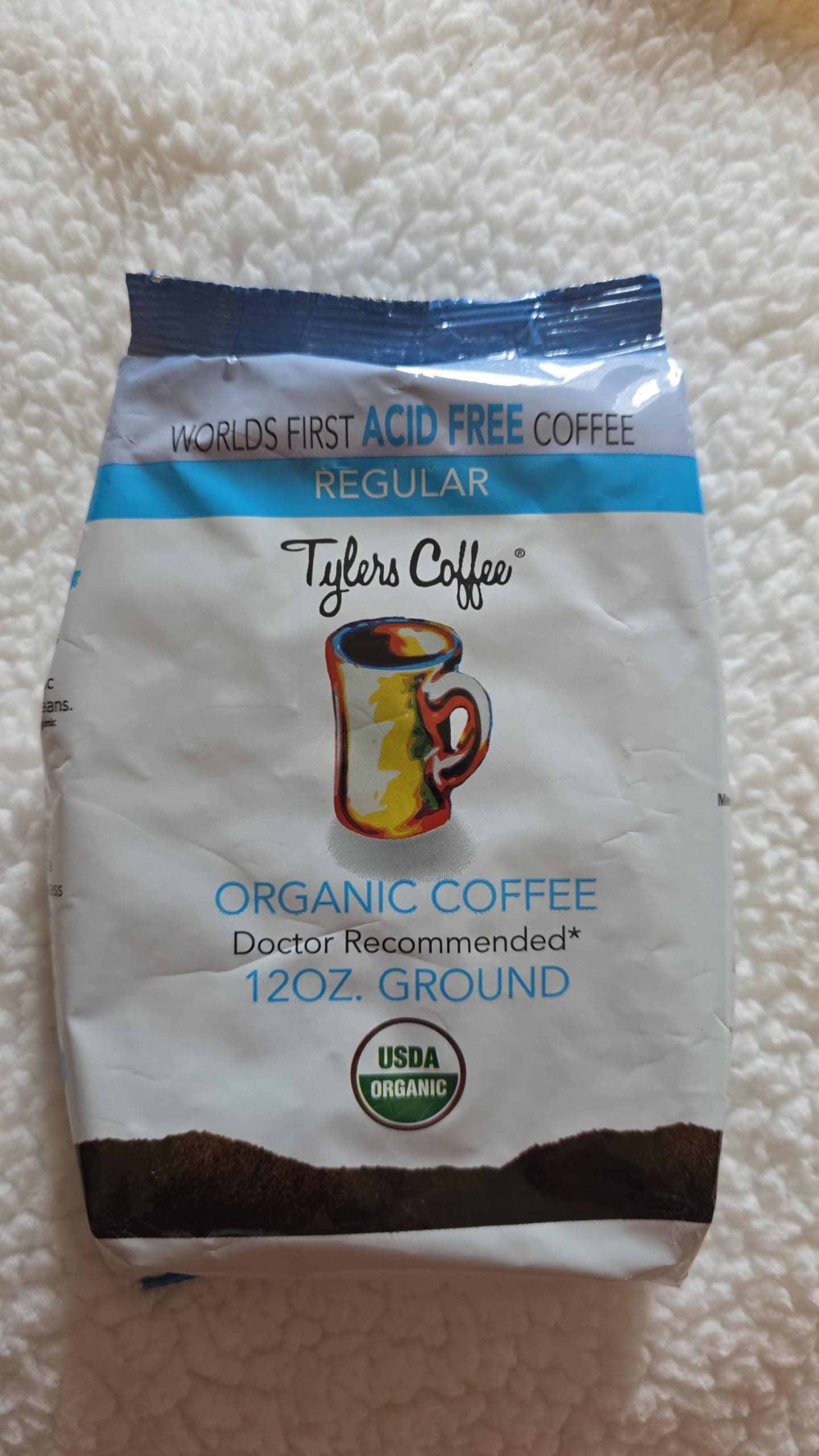 Tyler’s Ground Coffee - 100% Arabica Full Flavor 12 oz (Pack of 2)