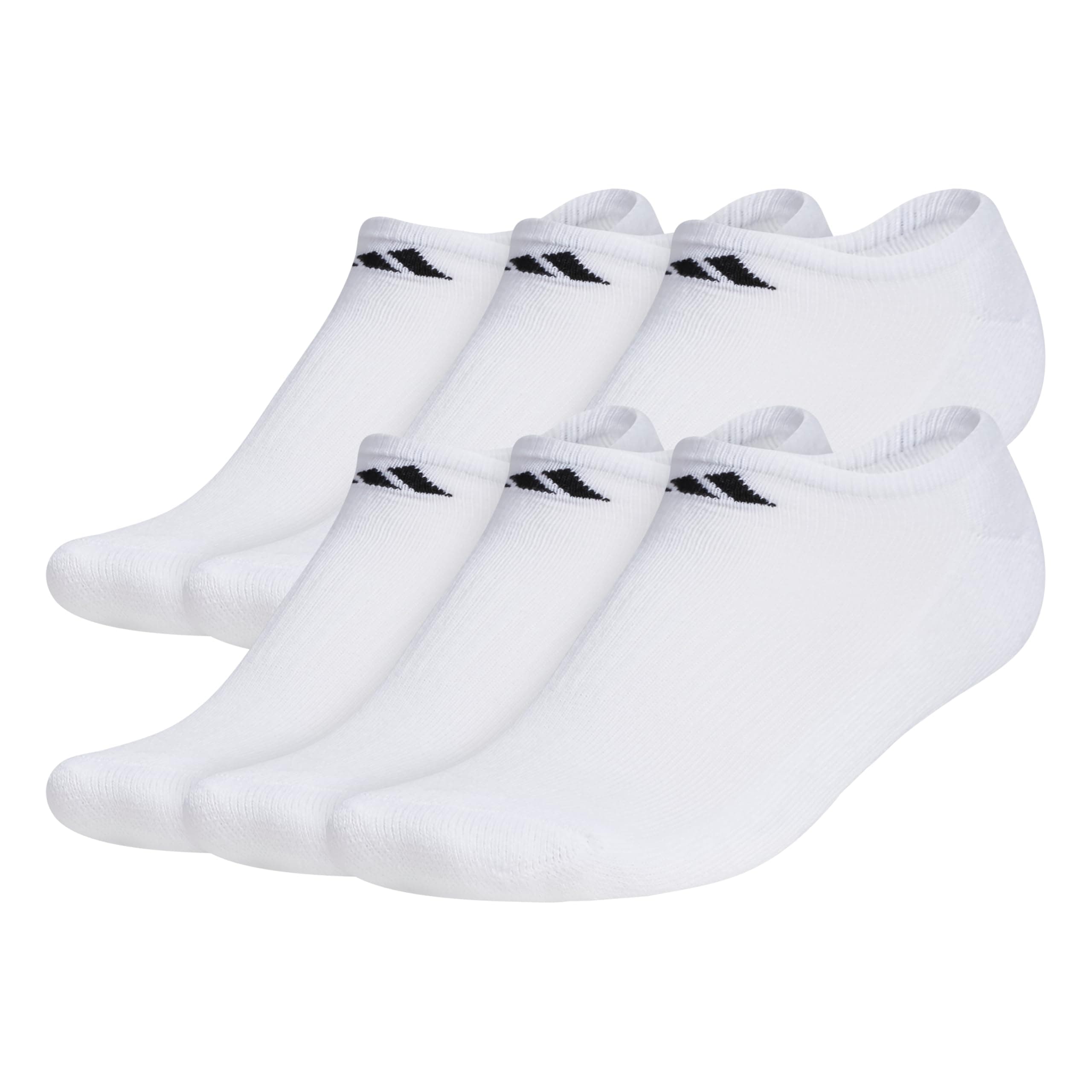 Men's Athletic Cushioned No Show Socks (6 Pairs) Durable & Comfortable