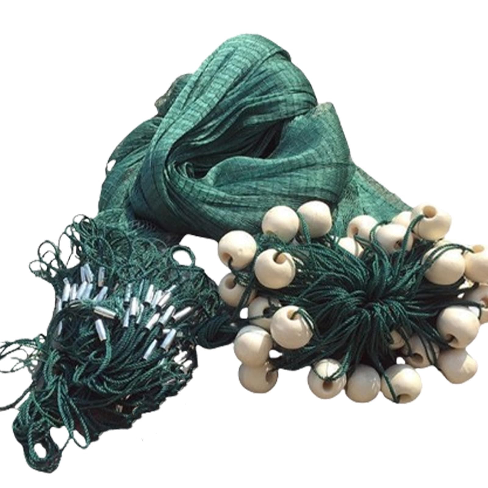 Drag Fish Net Trawl Fishing Trap Net Professional Seine Net Maximizes Catch for River Blocking Minnow 5-50M