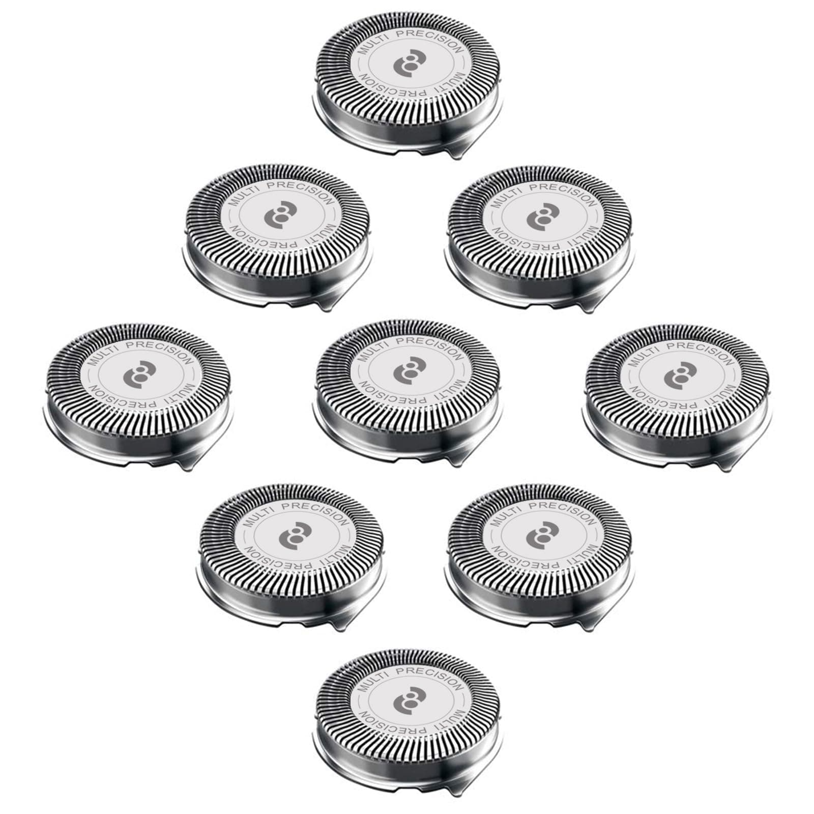 HQ8 Replacement Heads for Philips Norelco Aquatec Electric Shaver Razor Series, AT880, PT730, New Upgrade