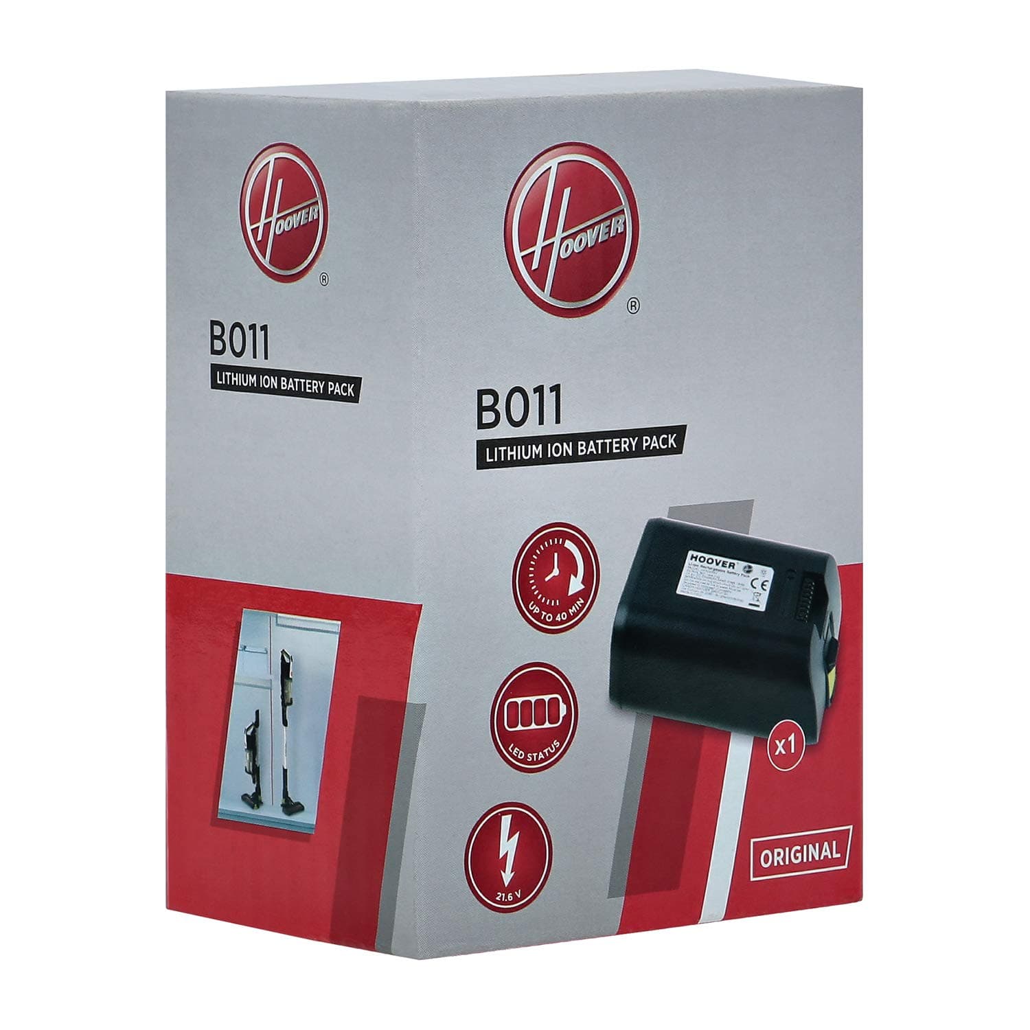 Hoover B011 Lithium Battery HFree500 Rechargeable Broom