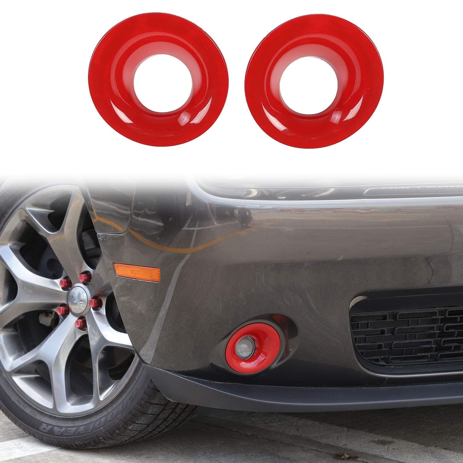 Front Foglights Covers Trim