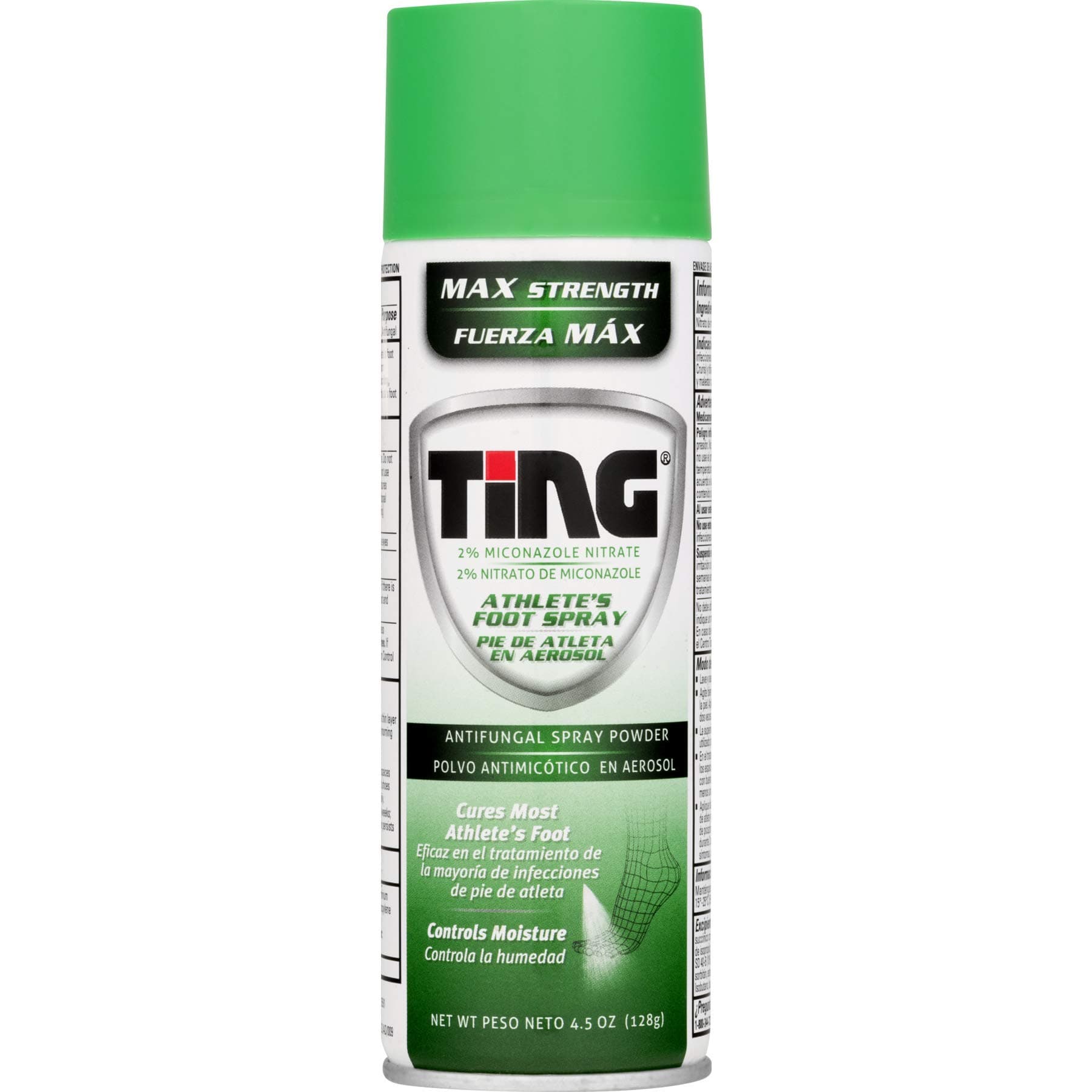 Ting Antifungal Spray Powder, Max Strength 4.5-Ounces (1-Pack)