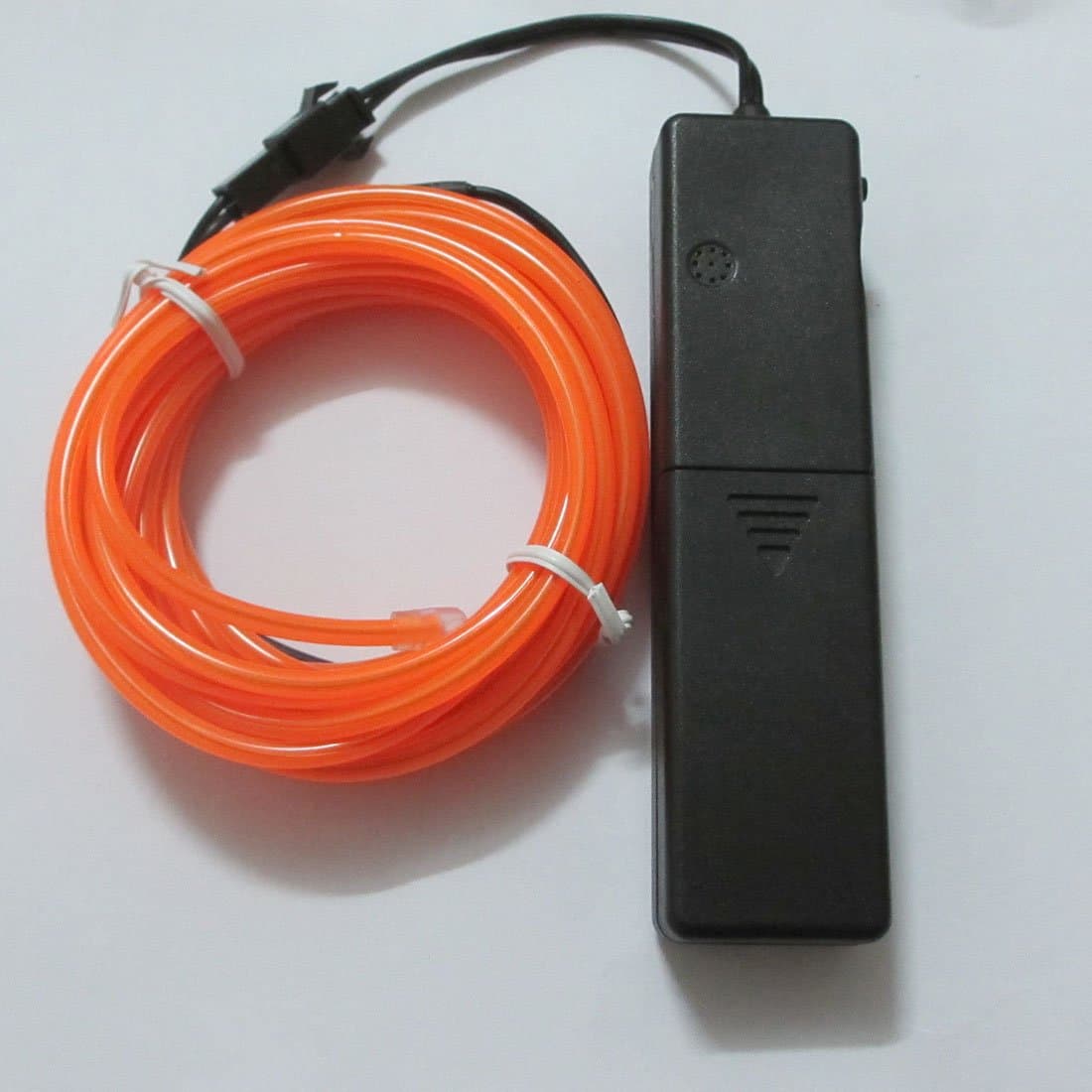 Nickqin 3.2mm Neon El Wire Electroluminescent Lights Led Strip 9.84ft with Voiced Activated Function (orange)