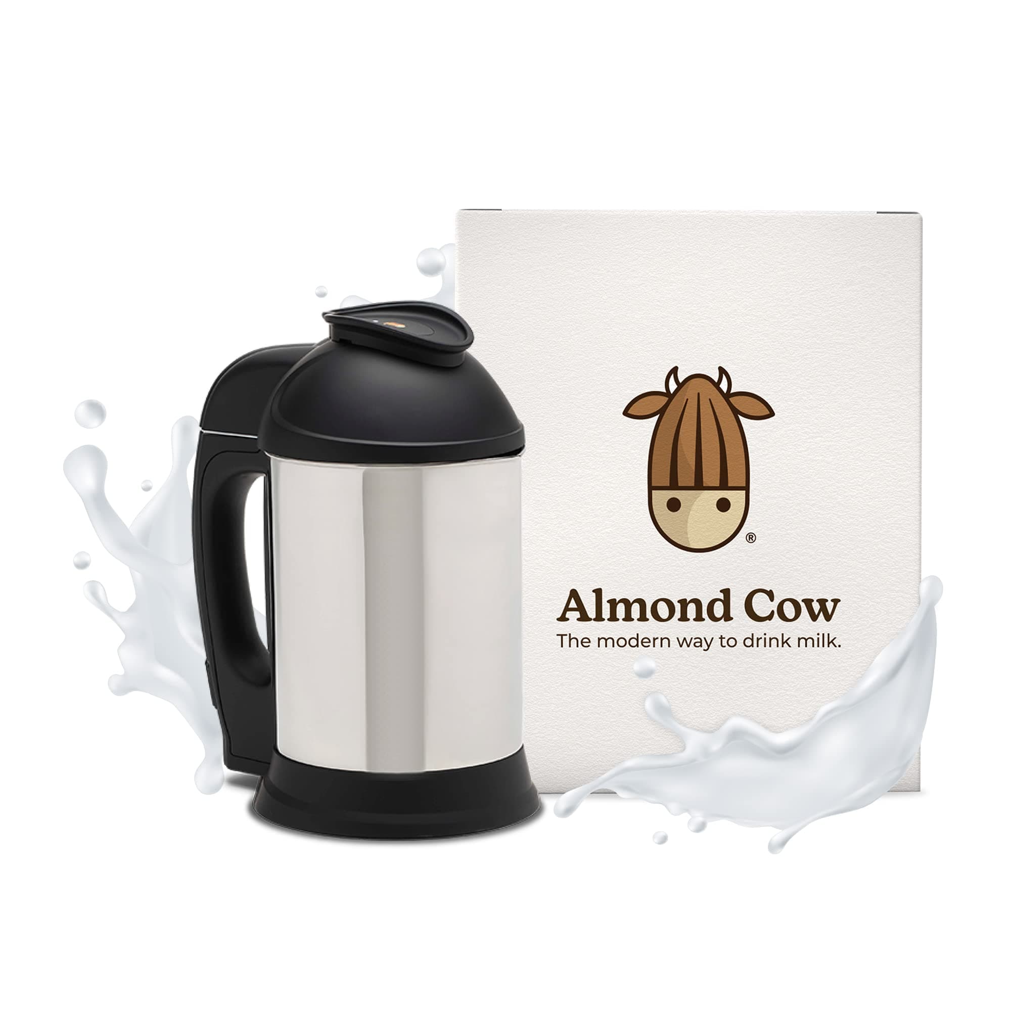 Almond Cow Milk Maker Machine, Kitchen Accessories for Cashew Nuts Lactose Free Milk, Almond Milk, Soy Milk, Oat Milk, & More,Handy Stainless Steel Food Making Machines, Makes 5-6 Cups Per Batch, 220V
