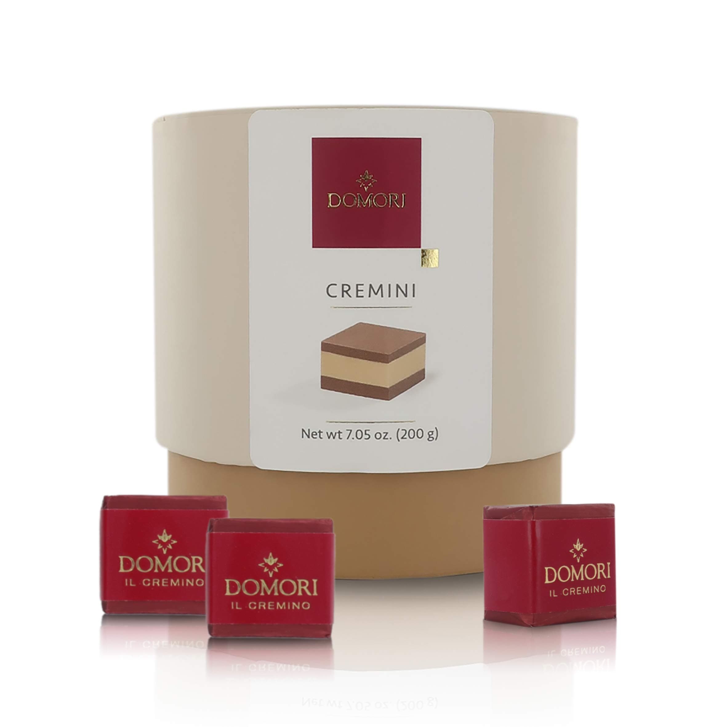 Cremini, Casket of Italian Classic Cremini Chocolates, 200 Grams / 7.05 Ounces