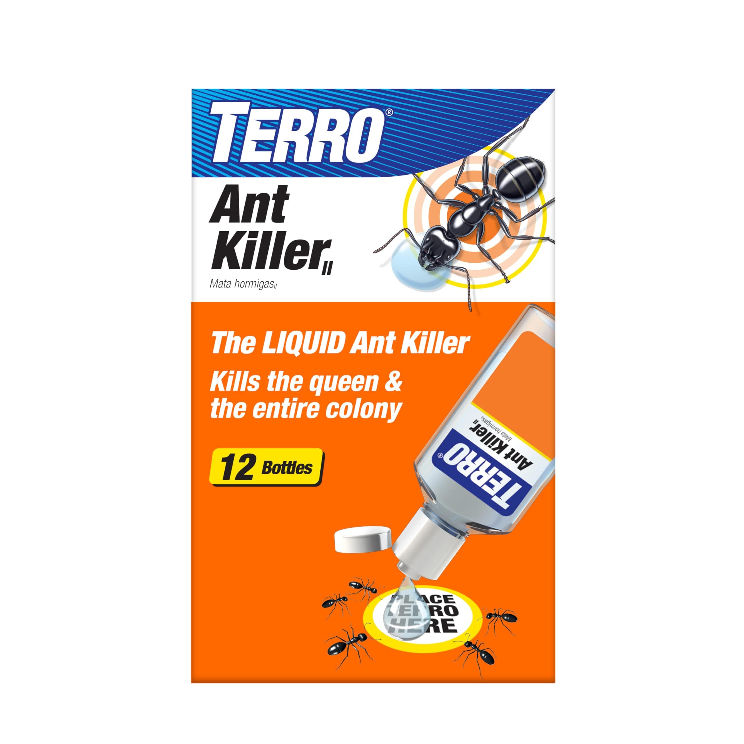 TERRO Liquid Ant Baits T200-12, Liquid Ant Killer – 12 Pack