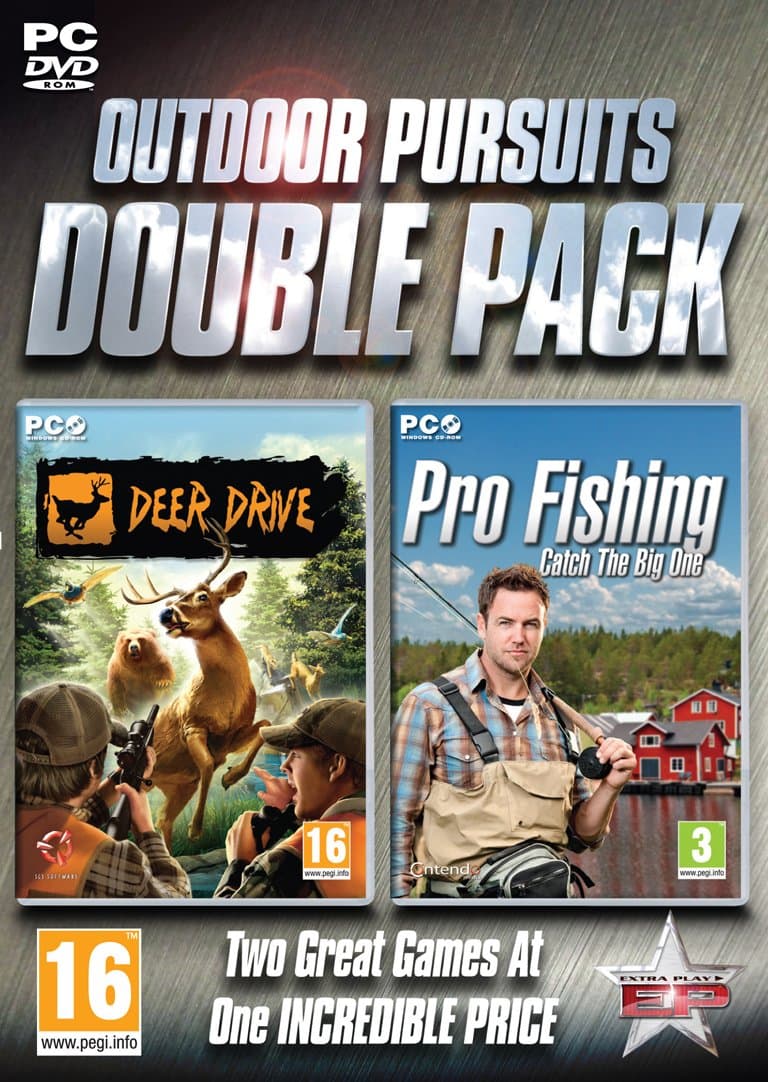 Outdoor Pursuits Double Pack - Deer Drive and Pro Fishing (PC DVD) (UK IMPORT)