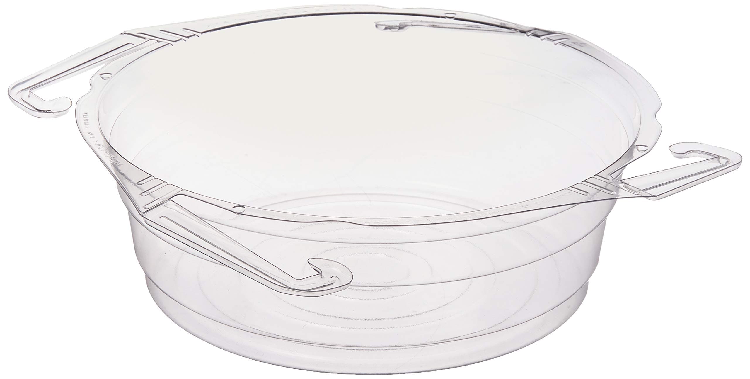 Curtis Wagner 757440782682 12" Hanging Basket Drip Pan-Clear Vinyl Pack of 10