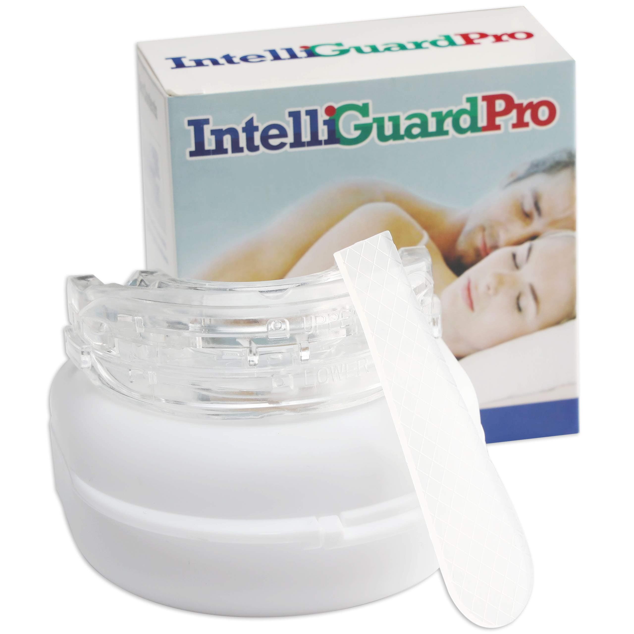 Bite Guard Intelliguard Pro Bruxism Mouthpiece Adjustable Night Guard Sleep Aid Sleep Eliminator