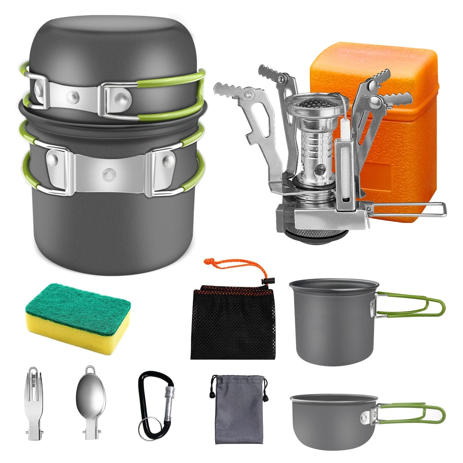 Camp Cooking Set with Stove