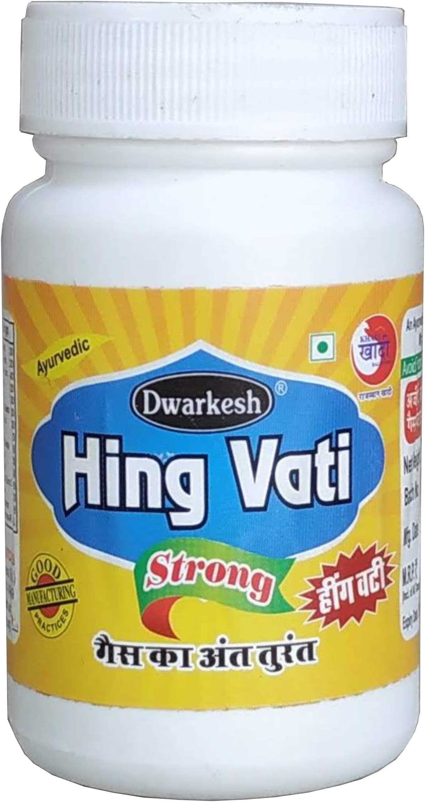 Dwarkesh Hing Vati Special 50GM Bottle(pack of 5)