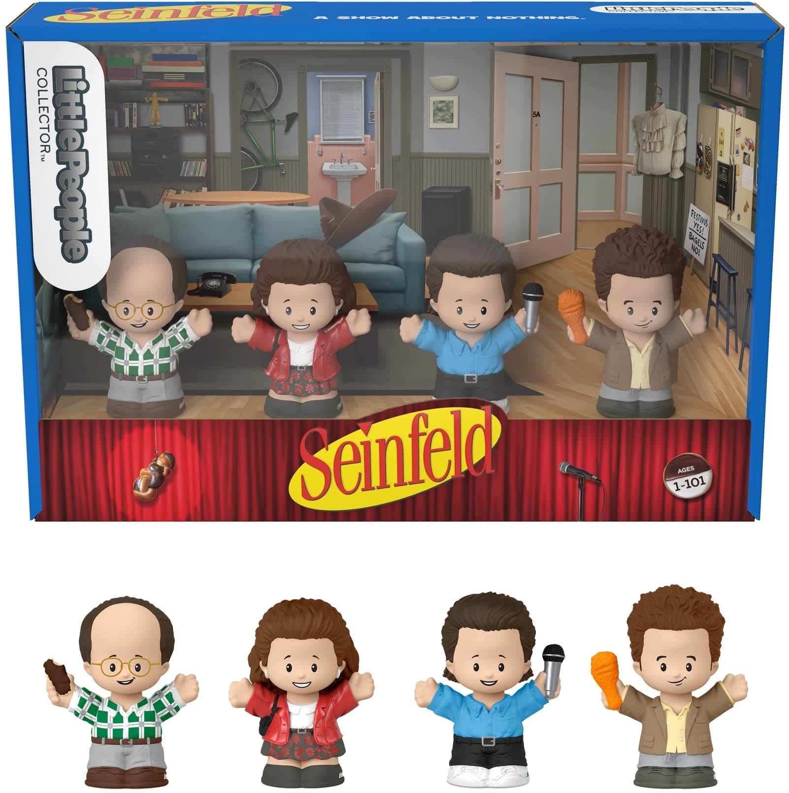 Fisher Price - Little People Collector Seinfeld 4-Pack