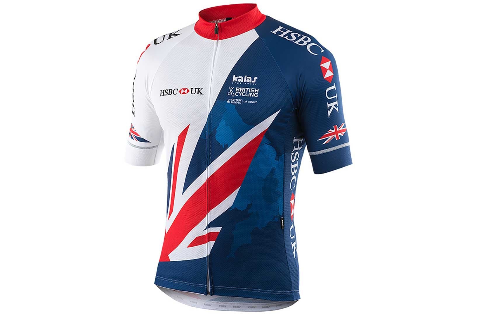 Kalas Evans Cycles Mens British Cycling Short Sleeve Elite Replica Jersey XL