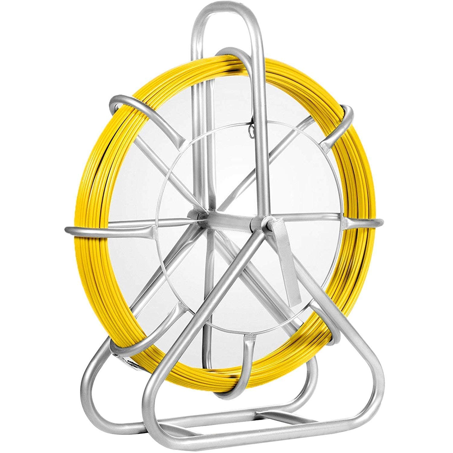 Fish Tape Fiberglass Reel Wire Cable Running Rod Duct Rodder Fishtape Puller 6mm (6mm)