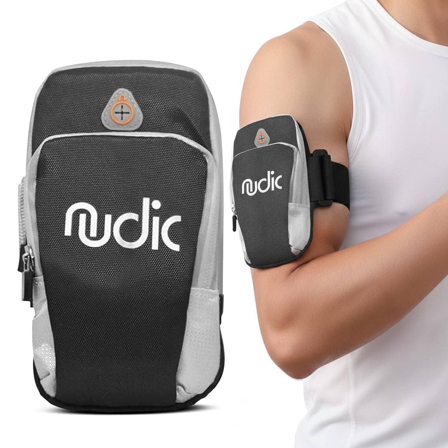 Running Armband – Secure Waterproof Bounce-Free running Phone Holder for iPhone 17 16 15 Pro Max & Samsung S25 Ultra | Adjustable Workout Pouch for Gym & Outdoor Sports | Fits Phones up to 6.9"