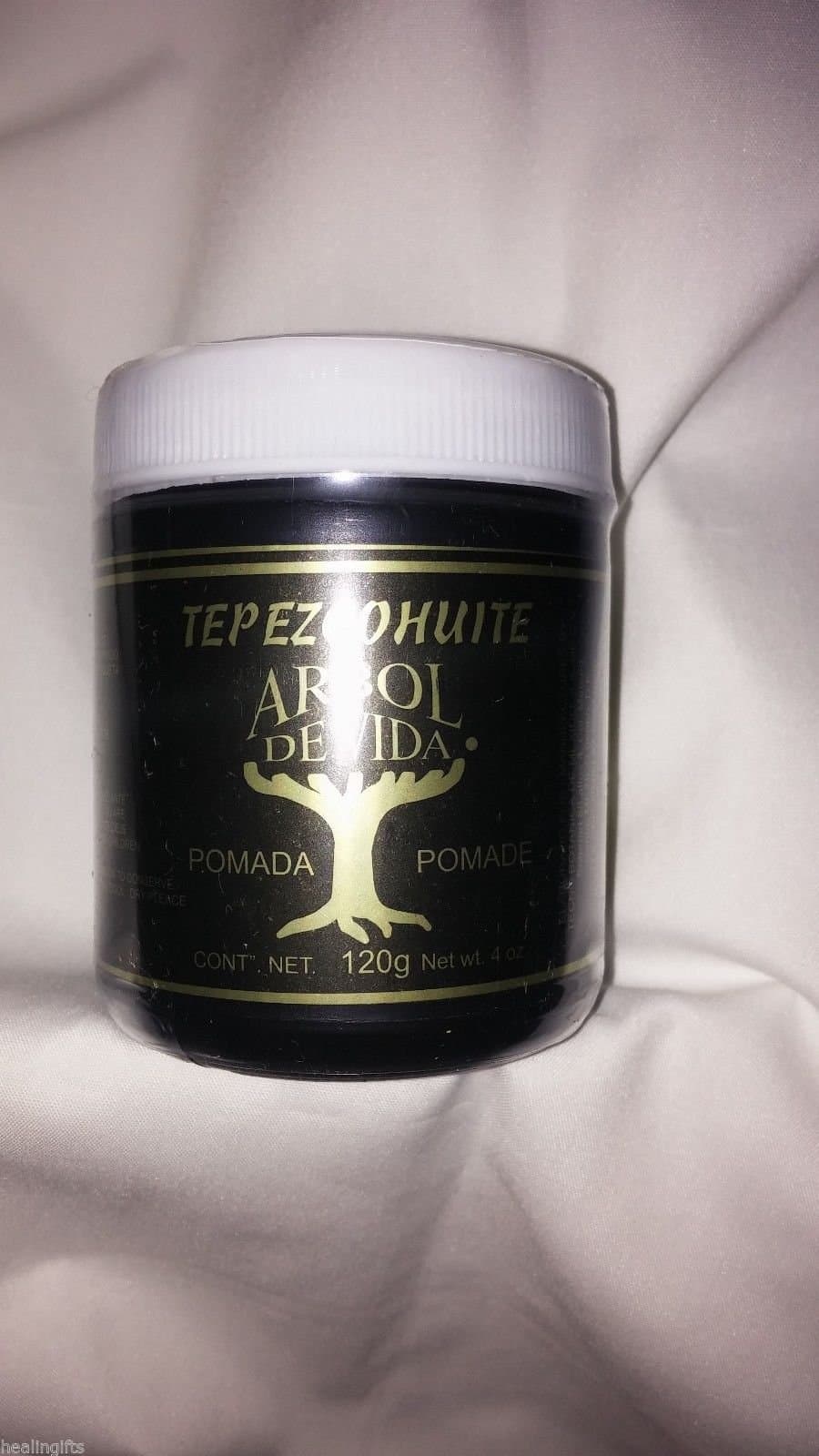 Arbol De Vida Tepezcohuite Ointment 120g Pomada for Eczema, Burns, Psoriasis, Scars, Stretch Marks & Rosacea