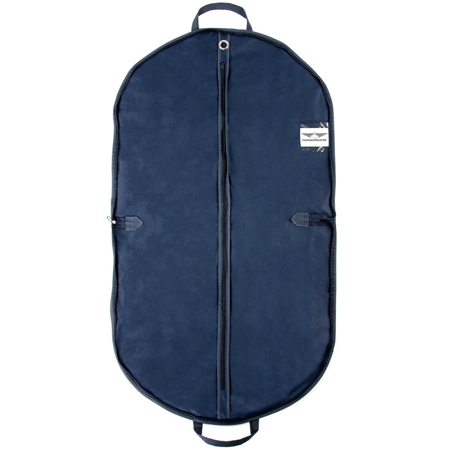 HangerMaster ™ Suit Garment Carrier 110cm (44") Navy Breathable Protective Case & Bag For Travel