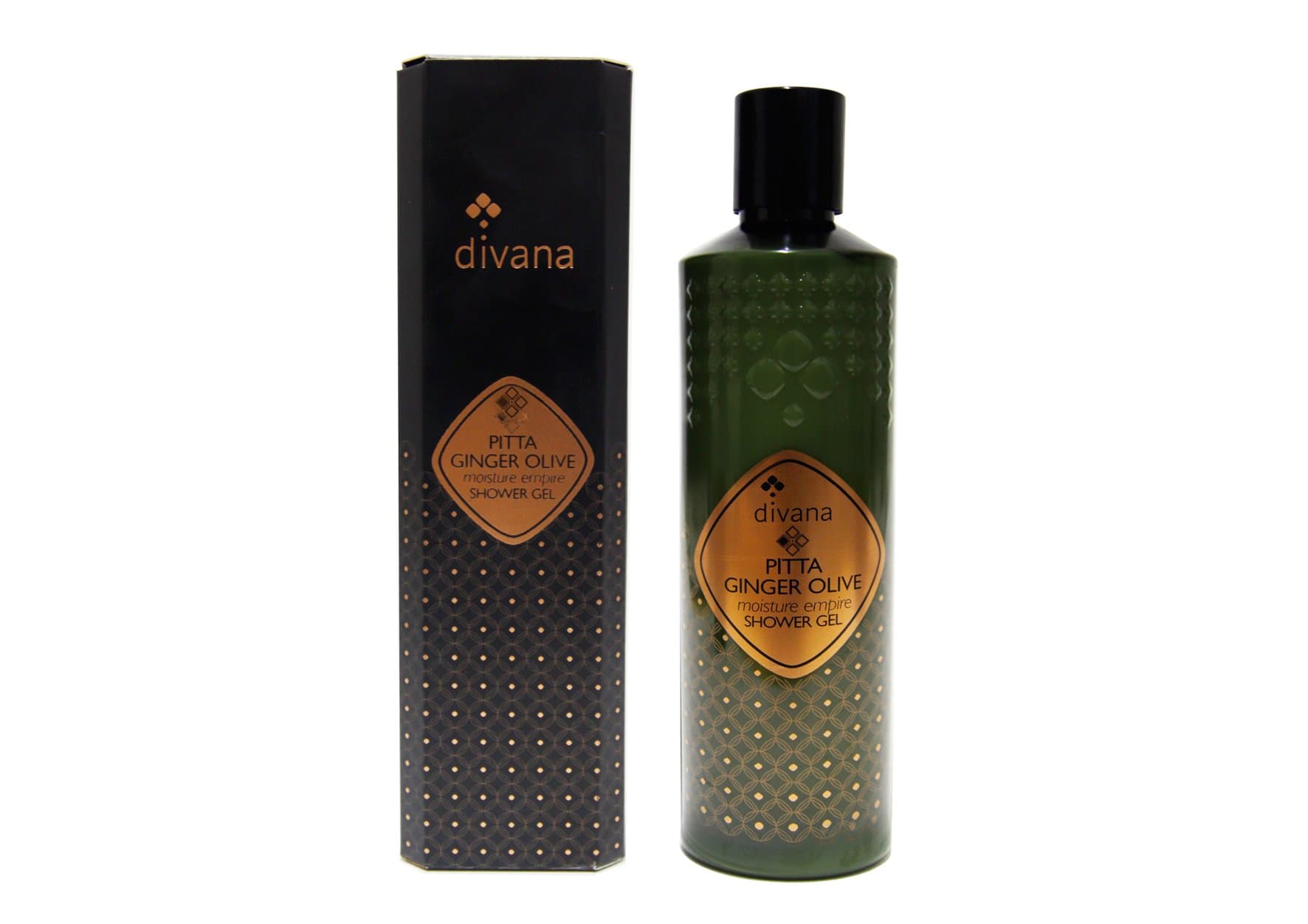 Pitta Ginger Olive Moisture Empire Shower Gel 350 ML Medium Black&Copper