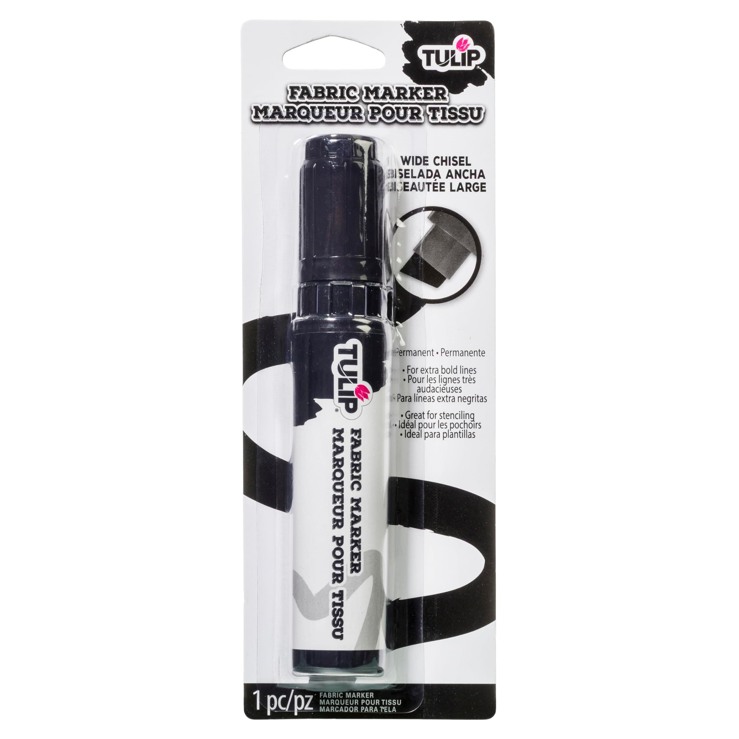 TULIP Fashion Markers 27384 Mrkt Opstk Fat Black