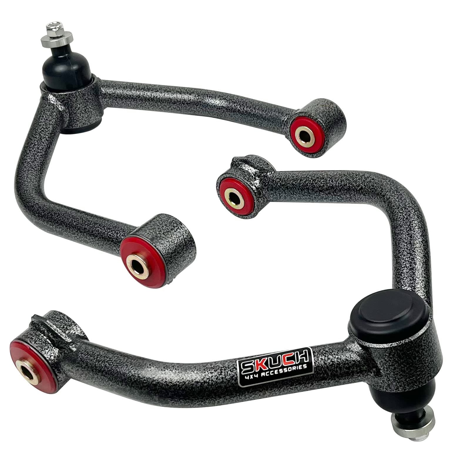 Front Upper Control Arms For 2004-2019 Nissan Titan Armada 2-4” Lift Tubular Adjustable Suspension Arms with ball joint