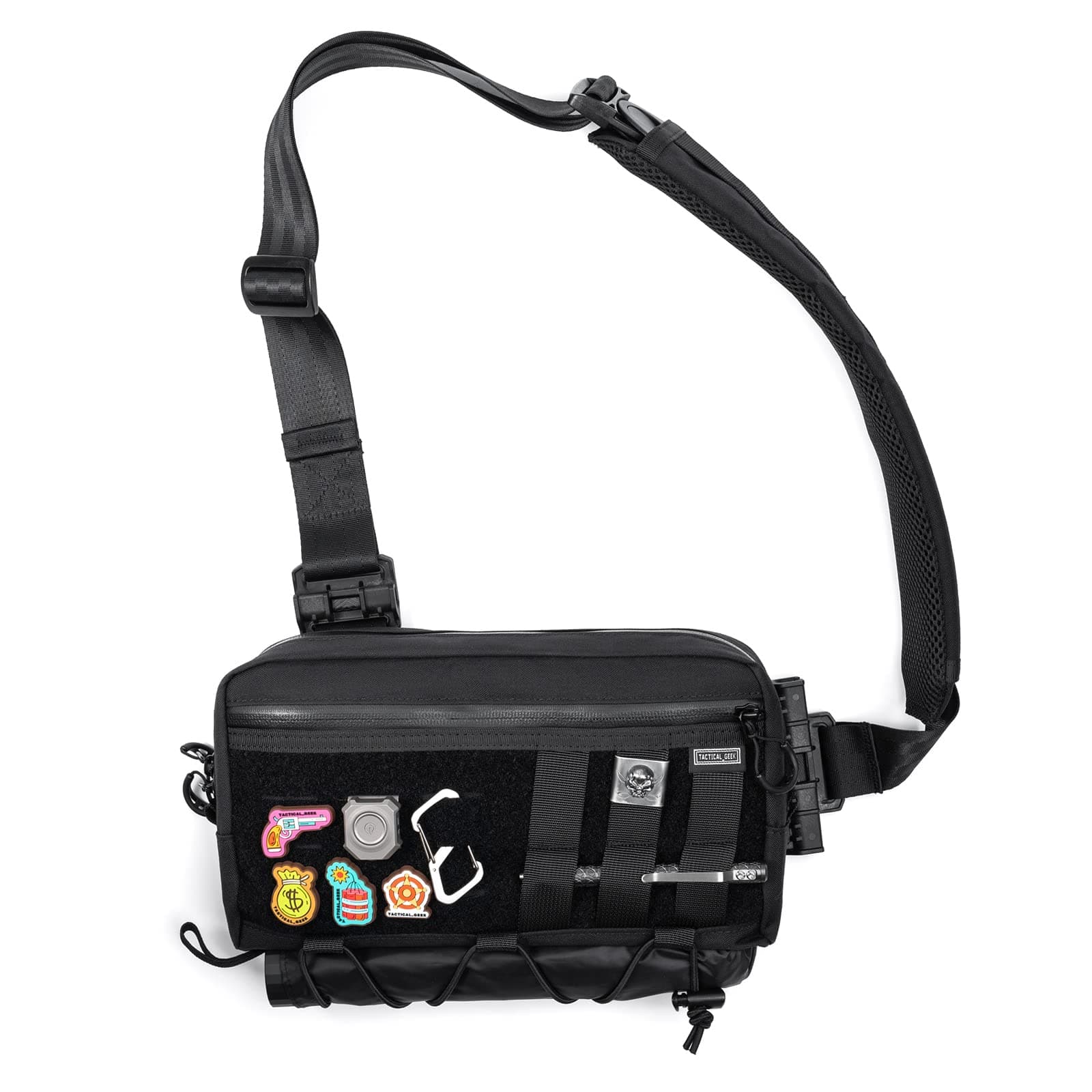 TACTICAL_GEEK Cache L3 Crossbody Shoulder Bag, Multipurpose Daypack, Chest Backpack Casual Sling Bag for Men & Women