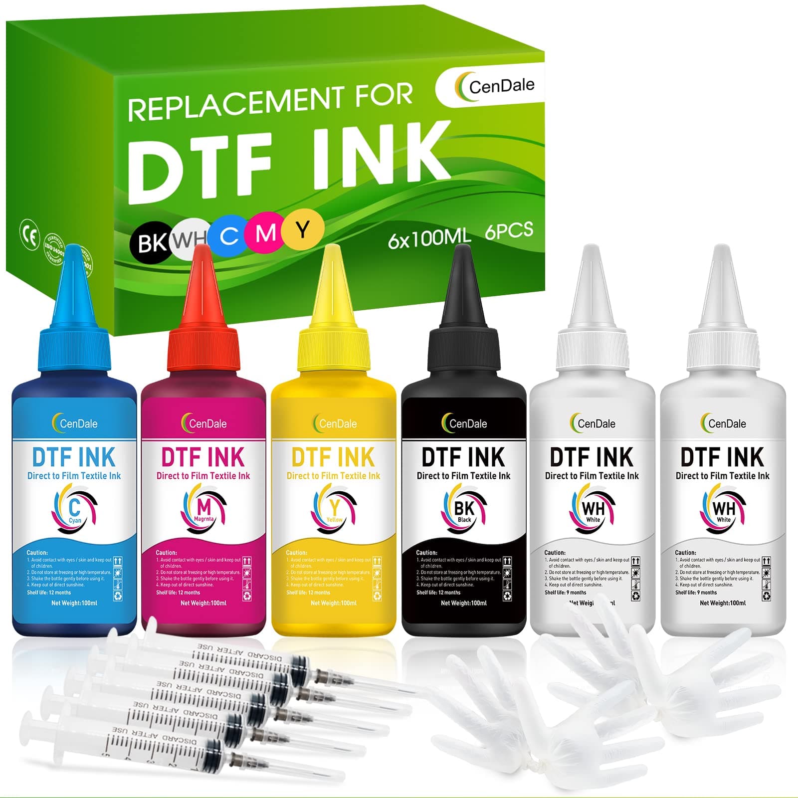 DTF Ink on Film Heat Transfer Printing 600ml