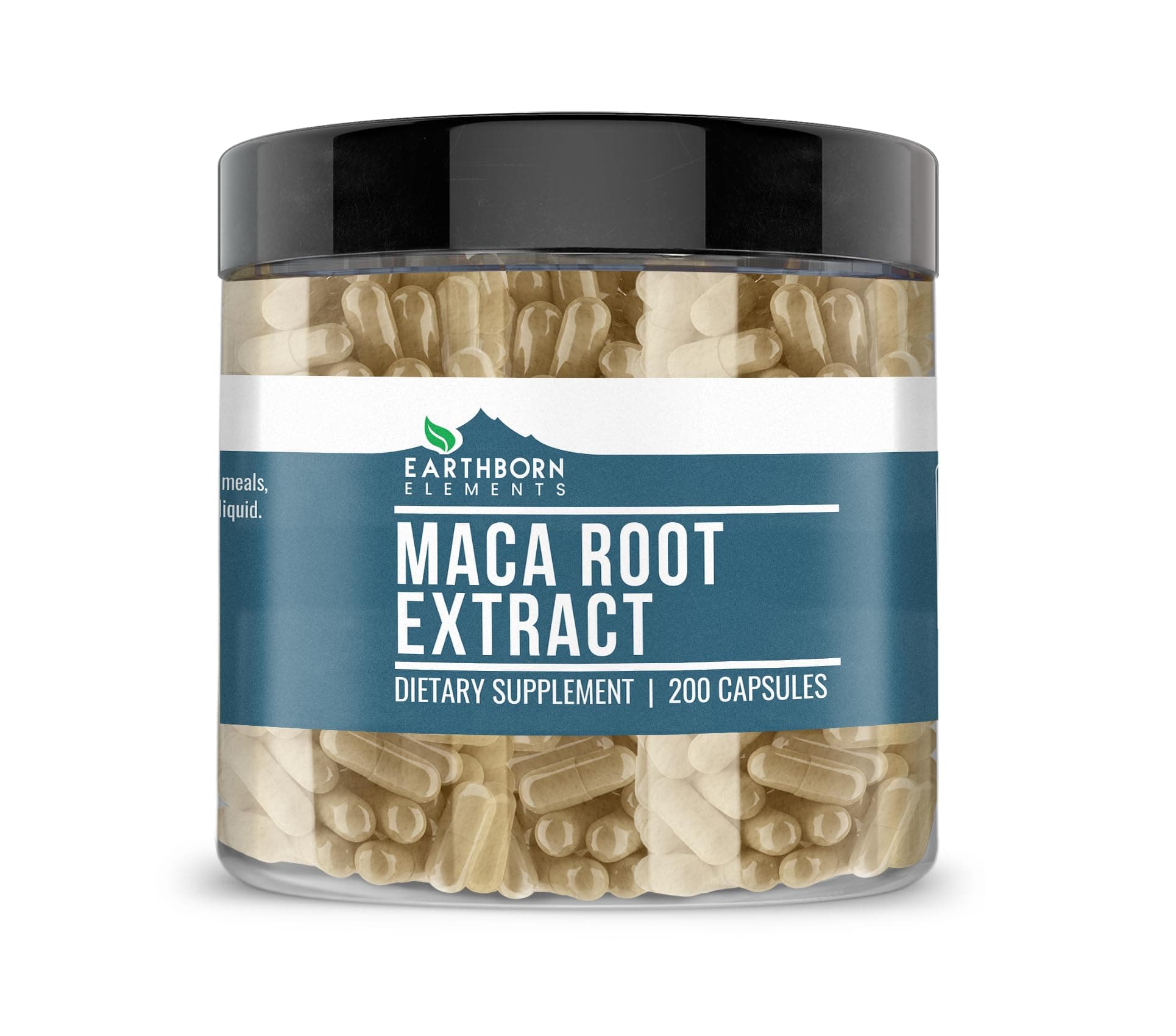 Maca Root Extract 200 Capsules, Pure & Undiluted, No Additives