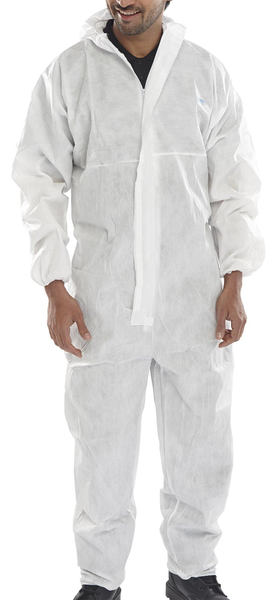 MICROPOROUS DISPOSABLE COVERALL WHITE M