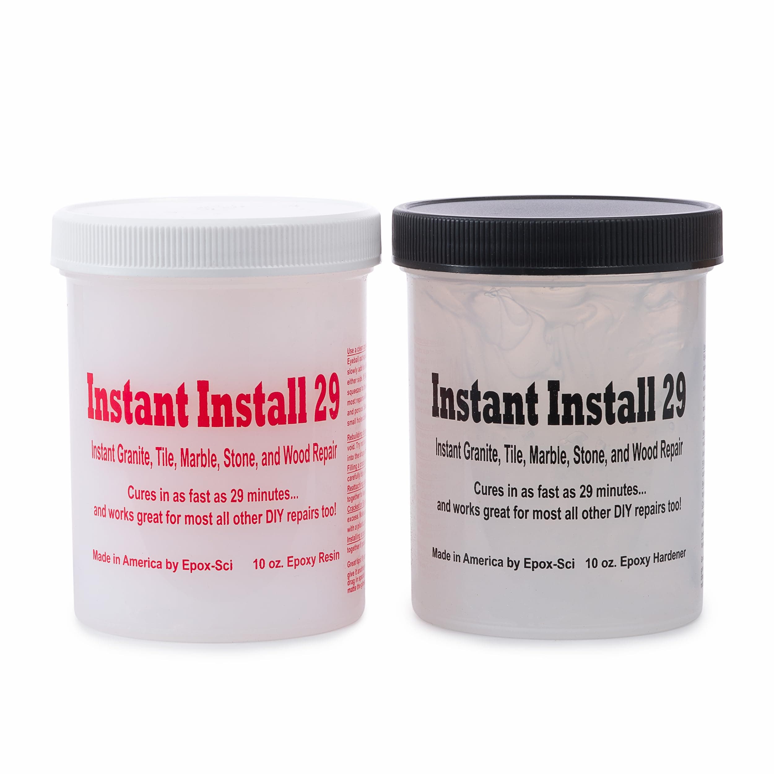 Instant Install 29~20 oz. knife grade epoxy kit/Simple stone