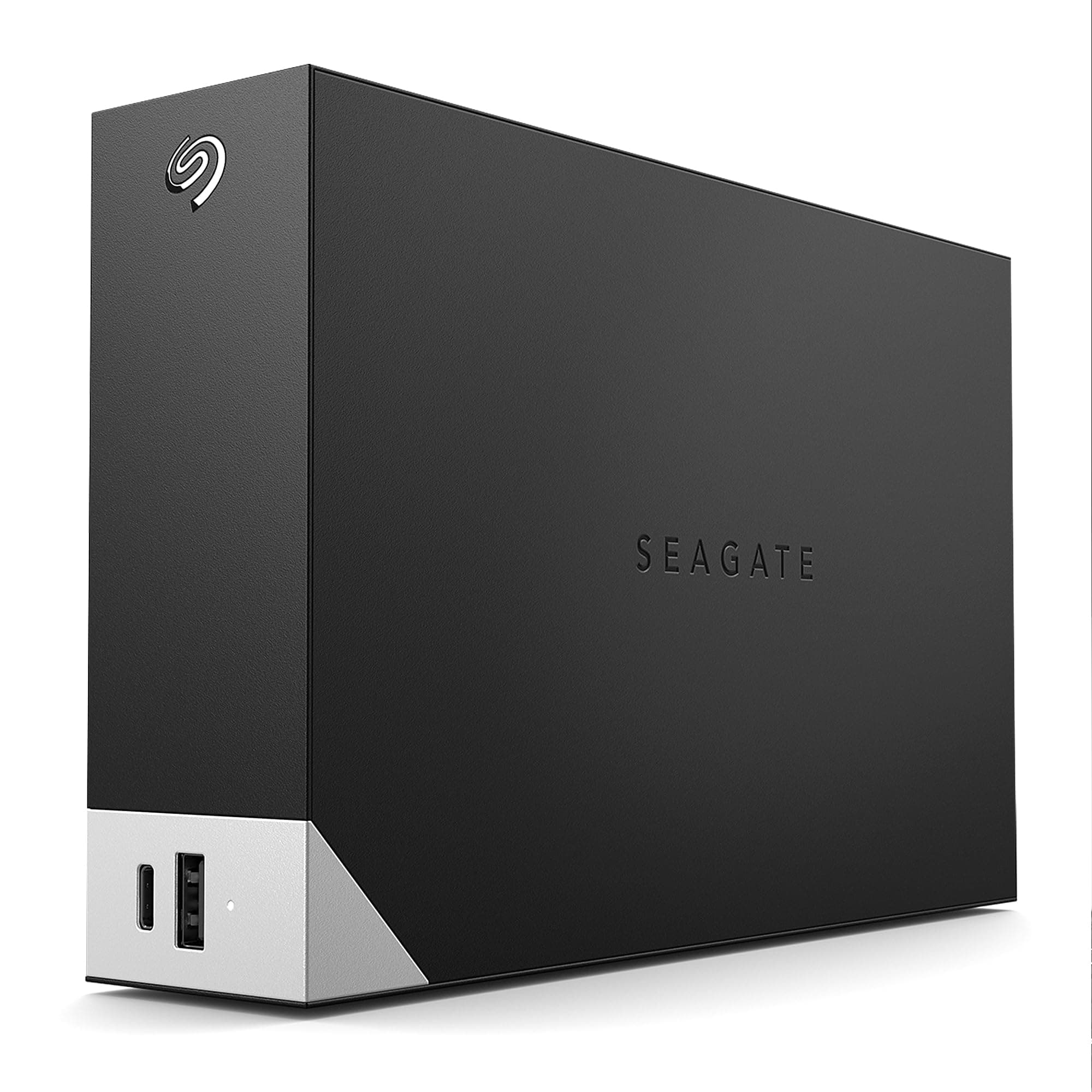 Seagate One Touch Hub ,12TB, External Hard Drive Desktop HDD – USB-C & USB 3.0 port, for Computer Desktop Workstation PC Laptop Mac, 6 Months DropBox Backup Plan & 6 Months Mylio Photos (STLC12000400)