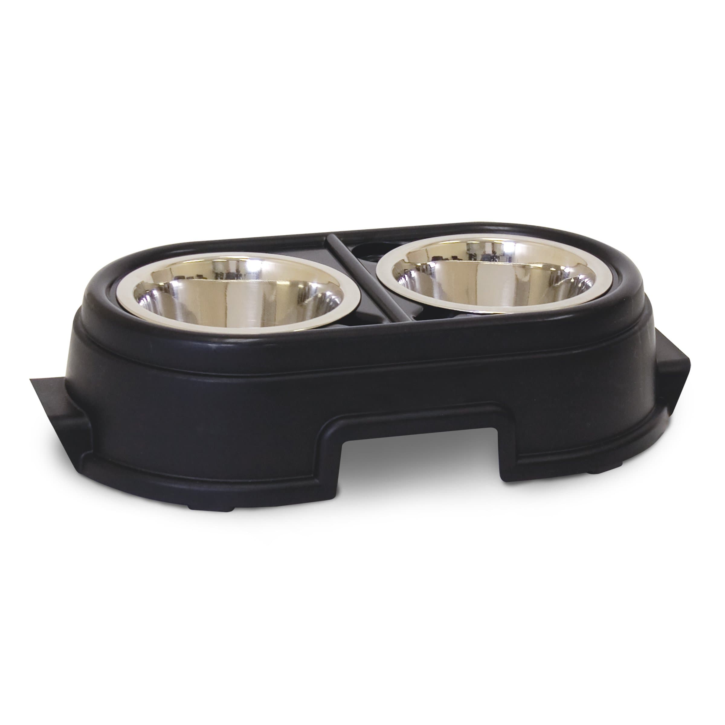 Our Pets Comfort Diner Elevated Dog Food Dish (Raised Dog Bowls Available in 4 inches, 8 inches and 12 inches for Large Dogs, Medium Dogs and Small Dogs), 4-inch