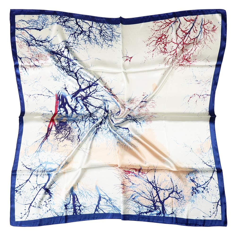 vabovin Silk Like Head Scarf, Women's 35'' Satin Large Square Hair Scarves and Wraps Headscarf for Sleeping