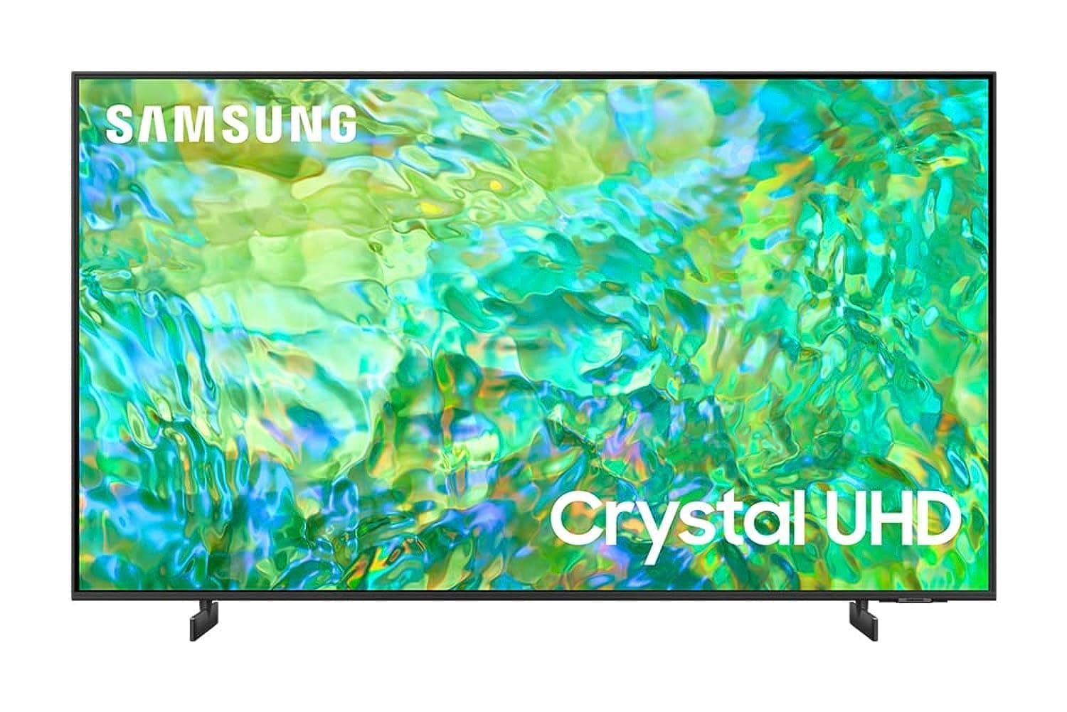55 Inch TV Crystal Processor 4K LED UA55CU8000UXEG, New Edition - Black, Bluetooth, Wi-Fi, HDMI