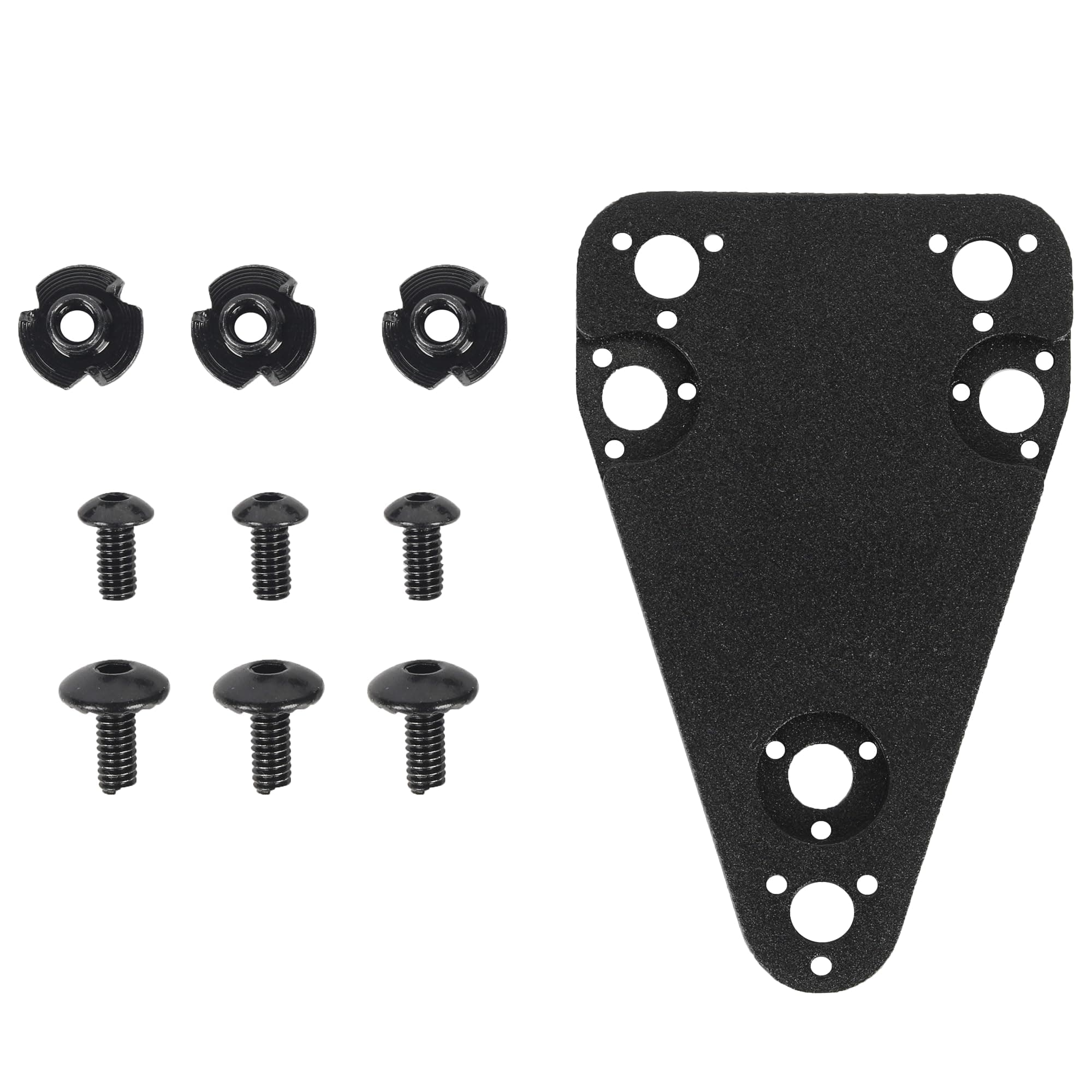 Universal Holster Adapter Kit Compatible with Blackhawk and Safariland Tactical Holsters – Versatile MOLLE Mount Drop Leg Platform Adapter Set for Duty Belt and Outdoor Use - Black