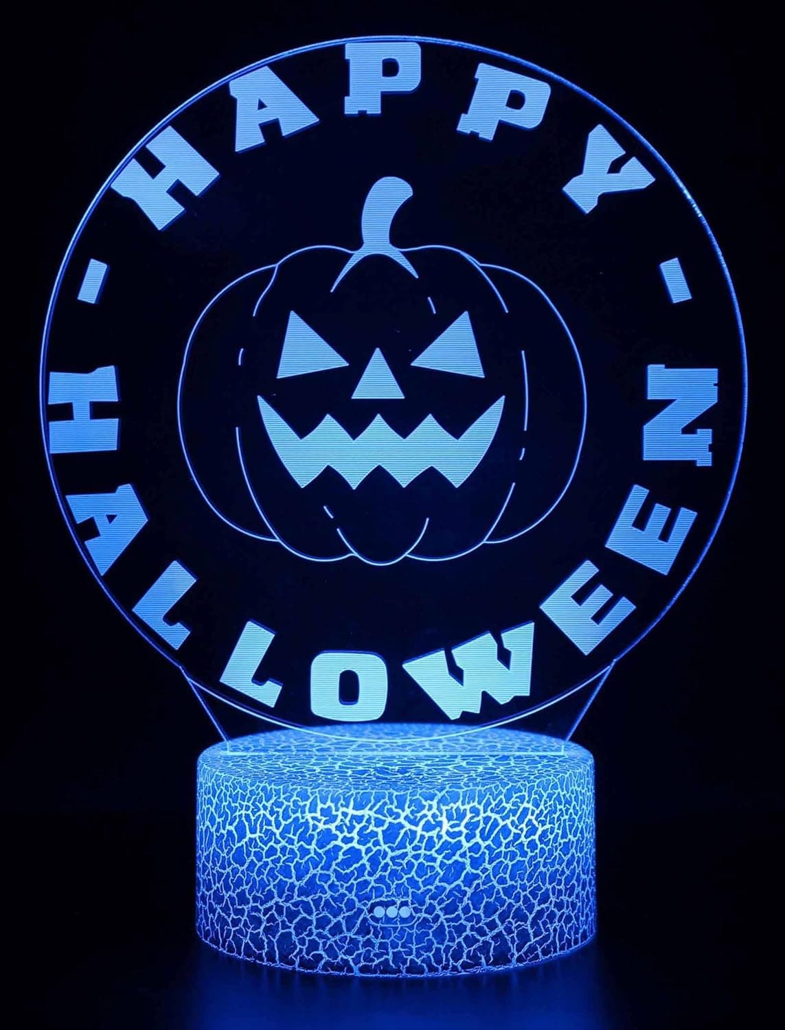 Magiclux Pumpkin Night Light, 16 Color Changing, Brightness Adjustable with Remote Control, Halloween Room Decor, Gifts for Boys Teens Men