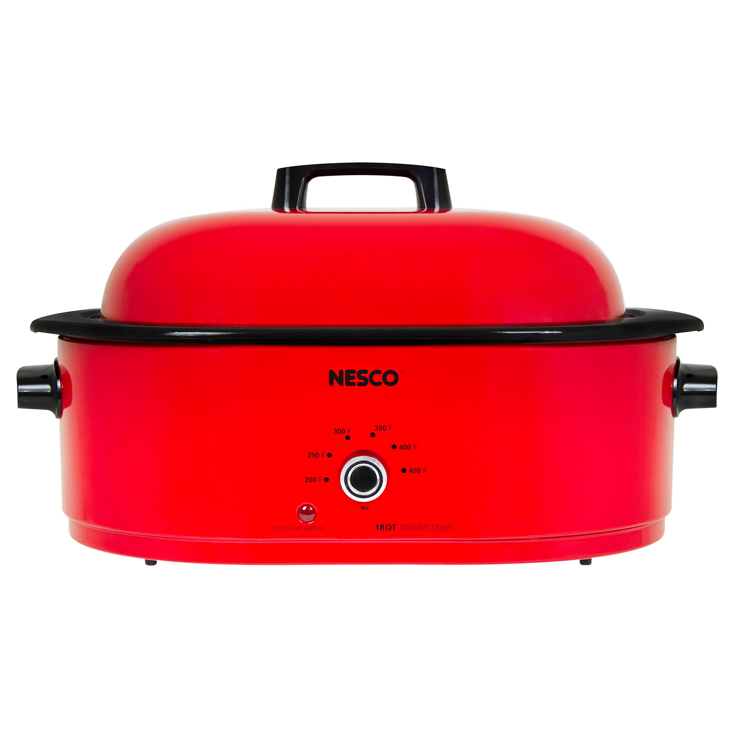NESCO 18 Quart Slow Cooker, Red