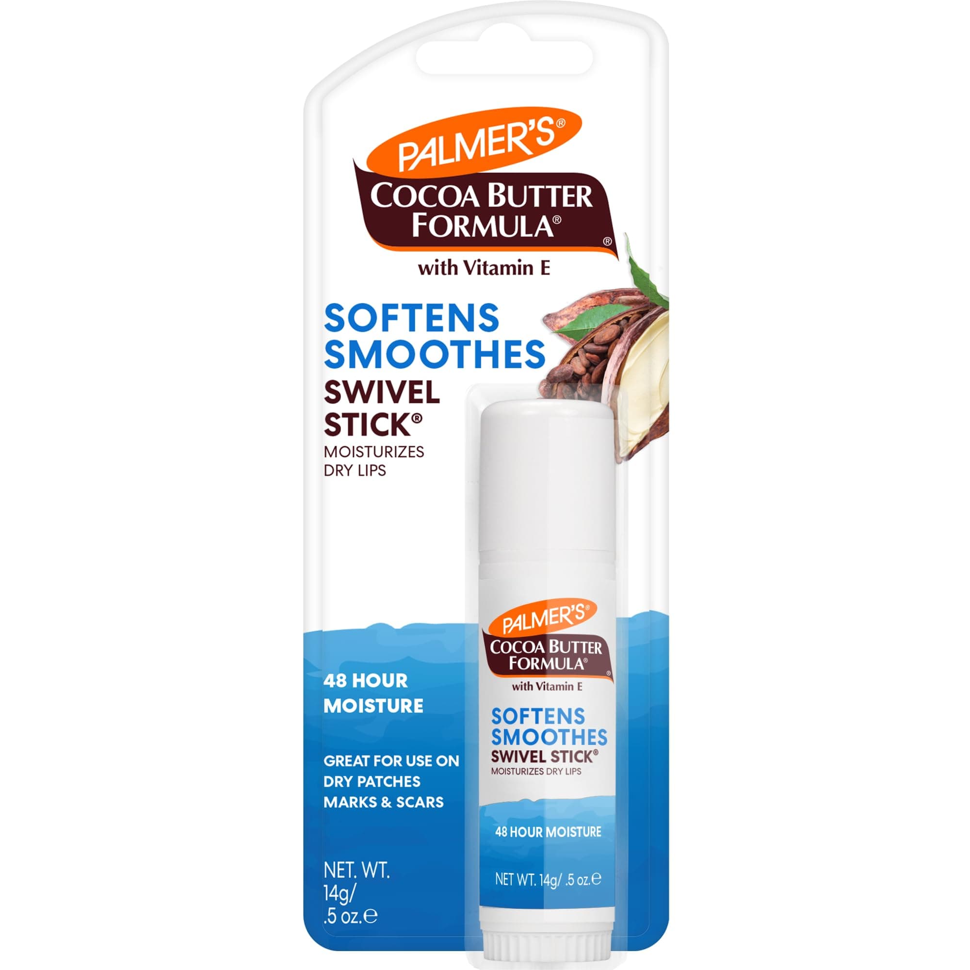 Palmers Cocoa Butter Formula Swivel Stick for Unisex - 0.5 oz Chap Stick